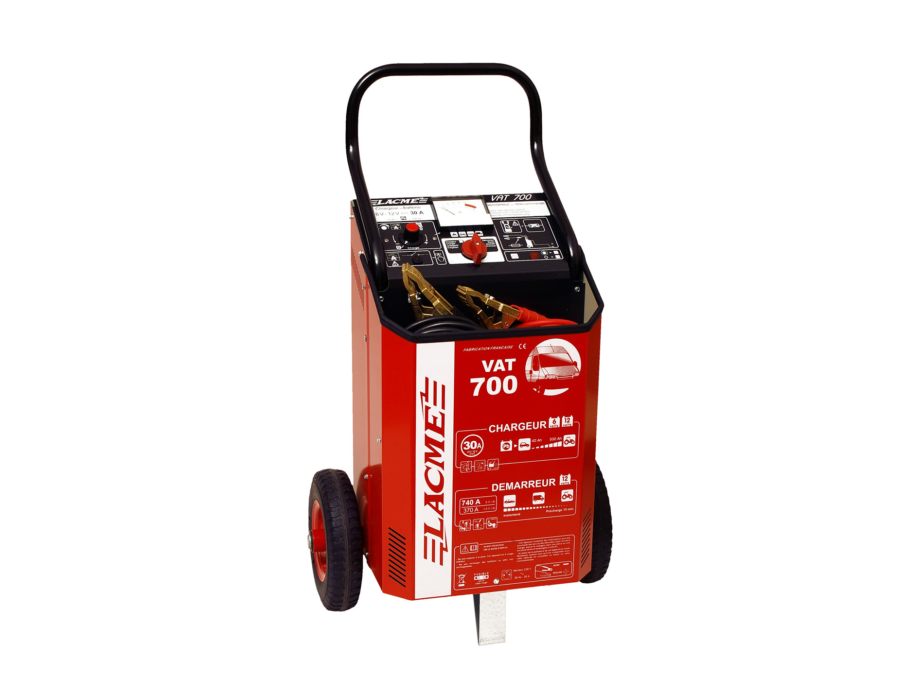 Chargeur batterie LACME 12V 500Ah 30A