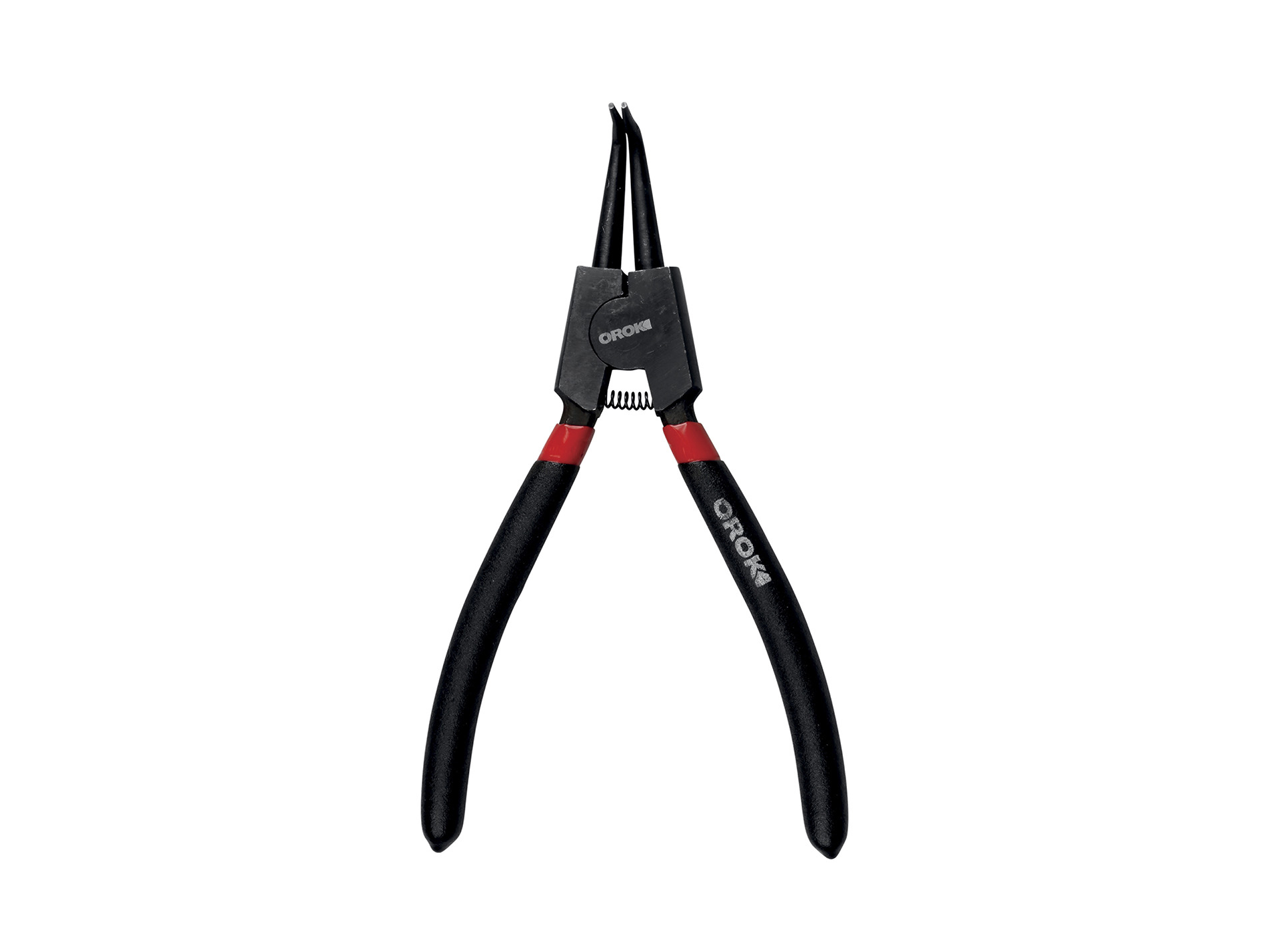 Pince circlip extérieur courbée 185mm