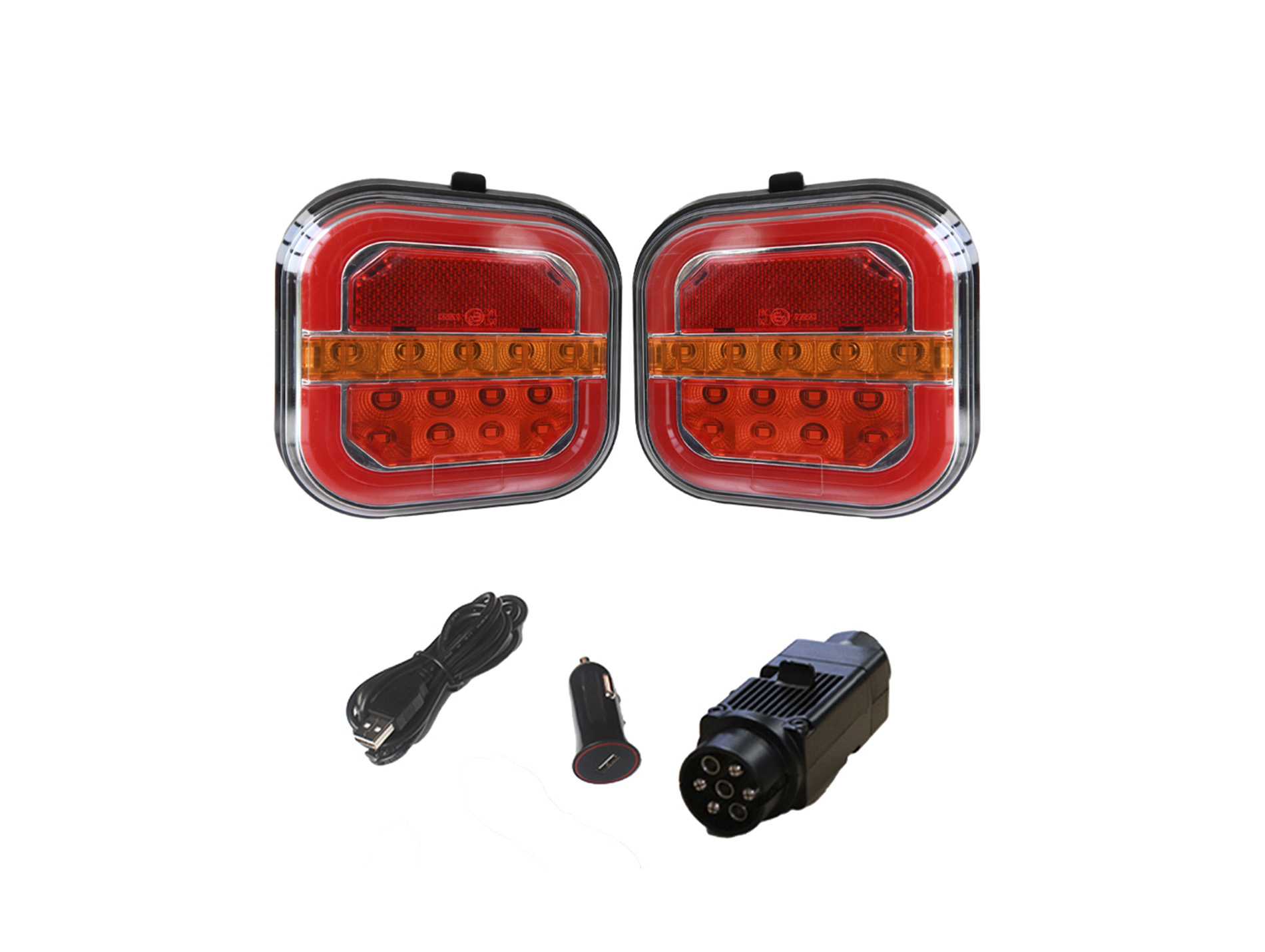 Kit signalisation arri&egrave - re LUMITRACK LED magn&eacute - tique