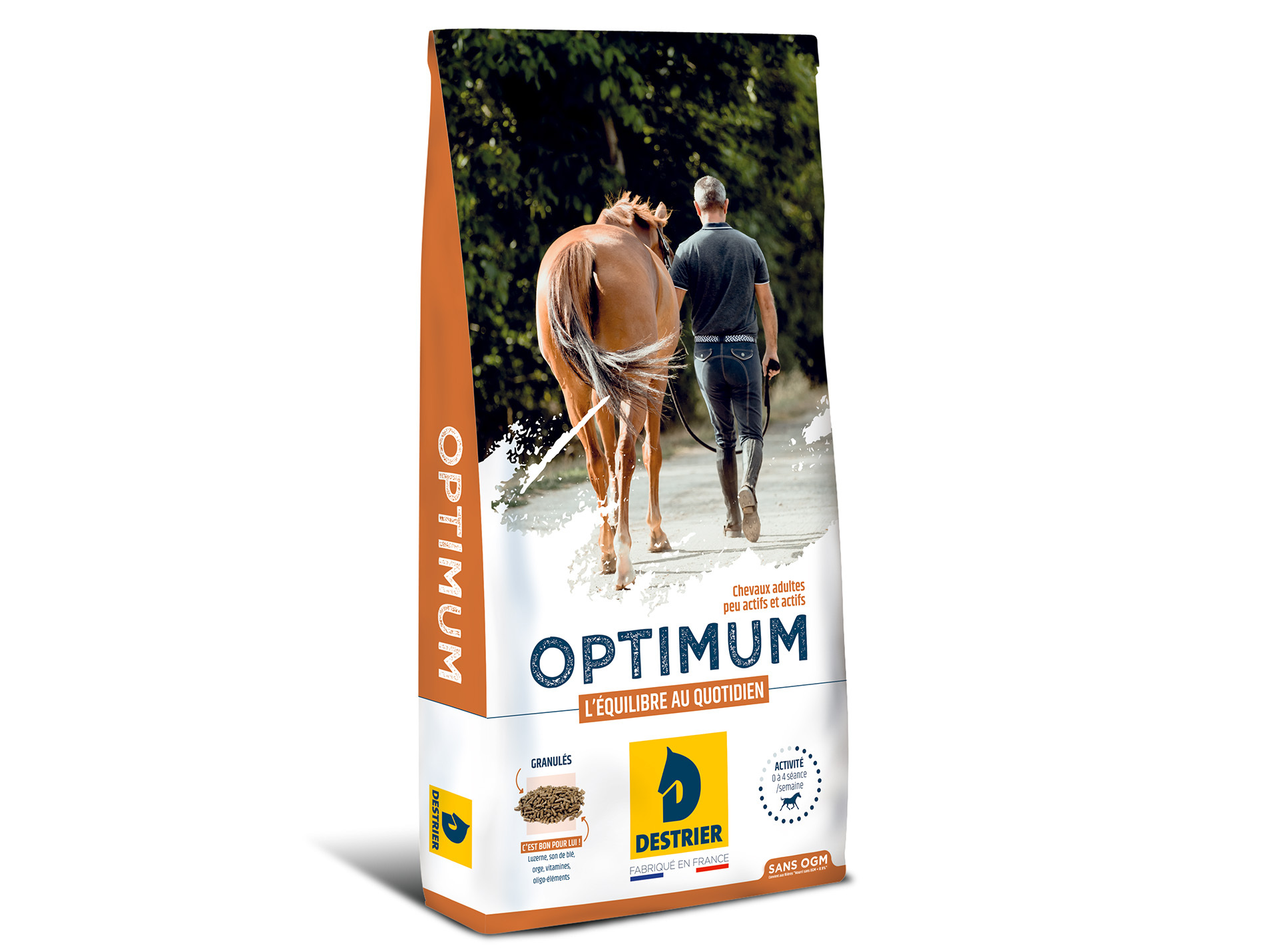 Aliment cheval DESTRIER Optimum 20kg