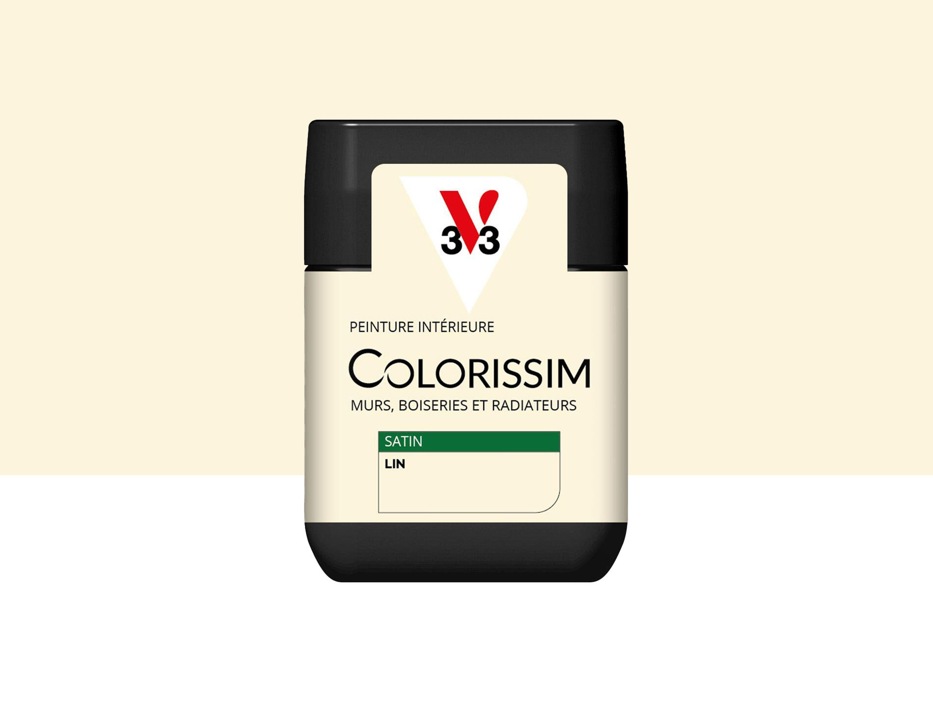 Peinture de décoration Colorissim V33 Lin satiné 75ml