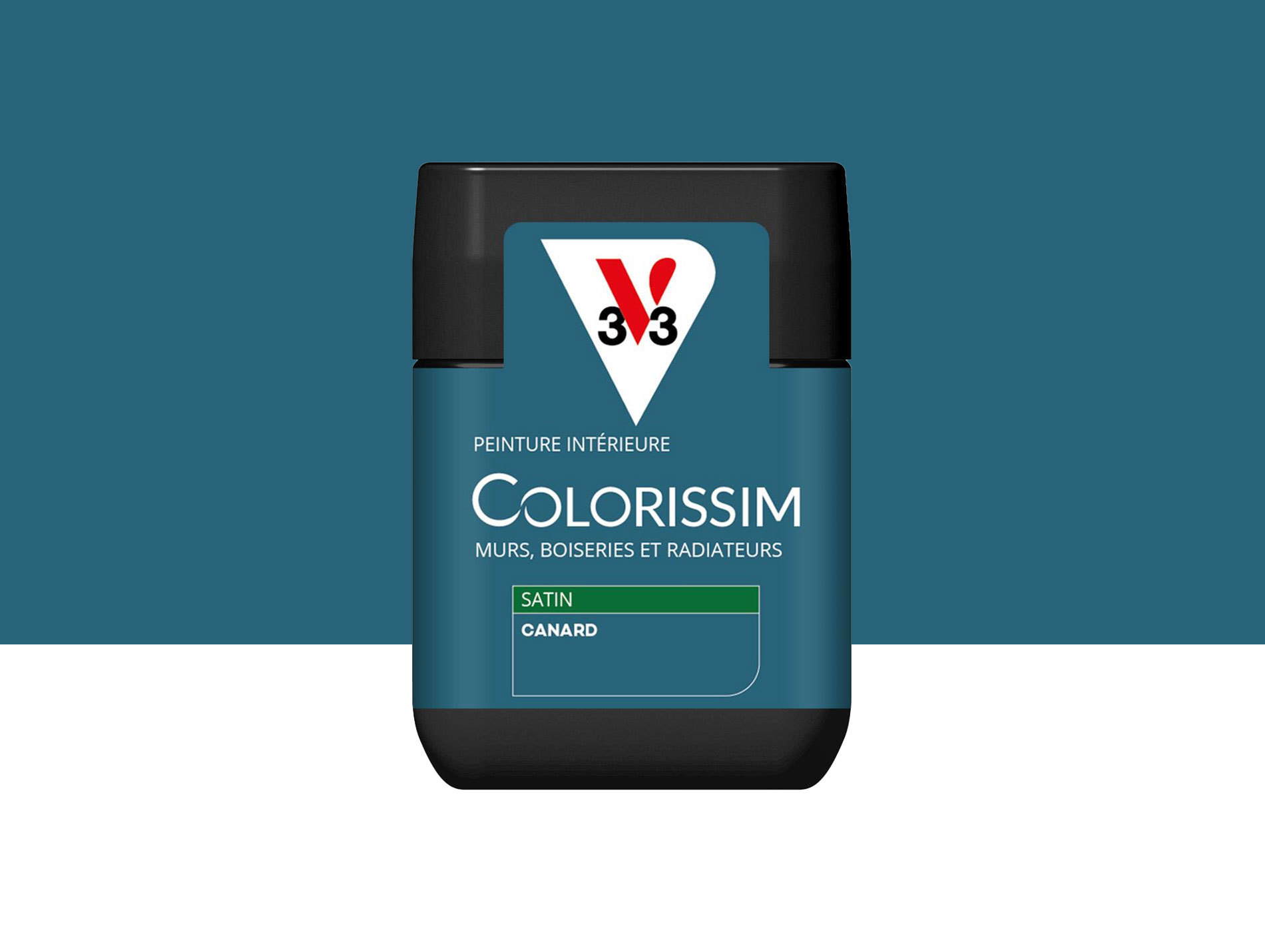 Peinture de décoration Colorissim V33 Canard satiné 75ml