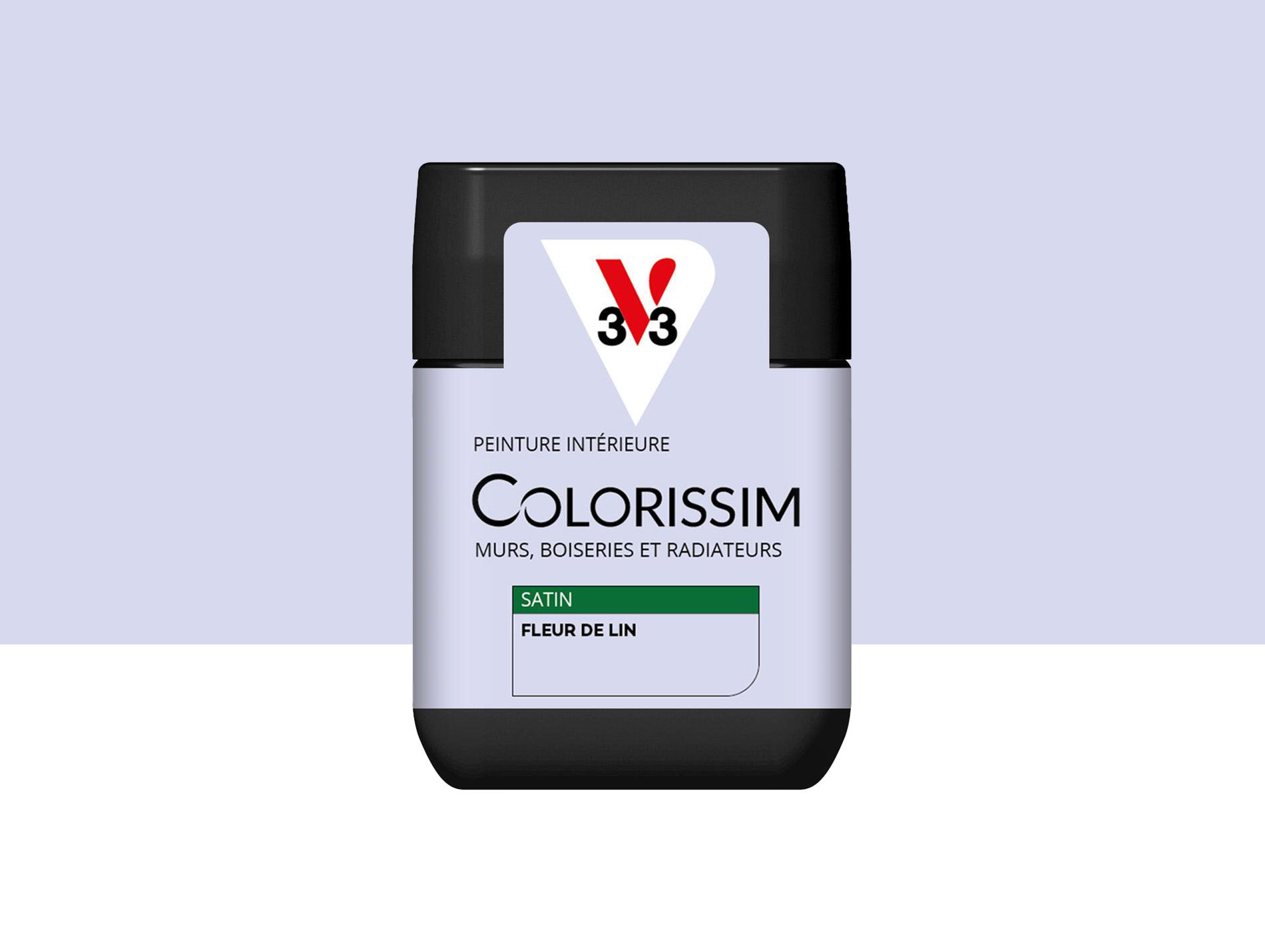 Peinture de décoration Colorissim V33 Fleur de lin satiné 75ml