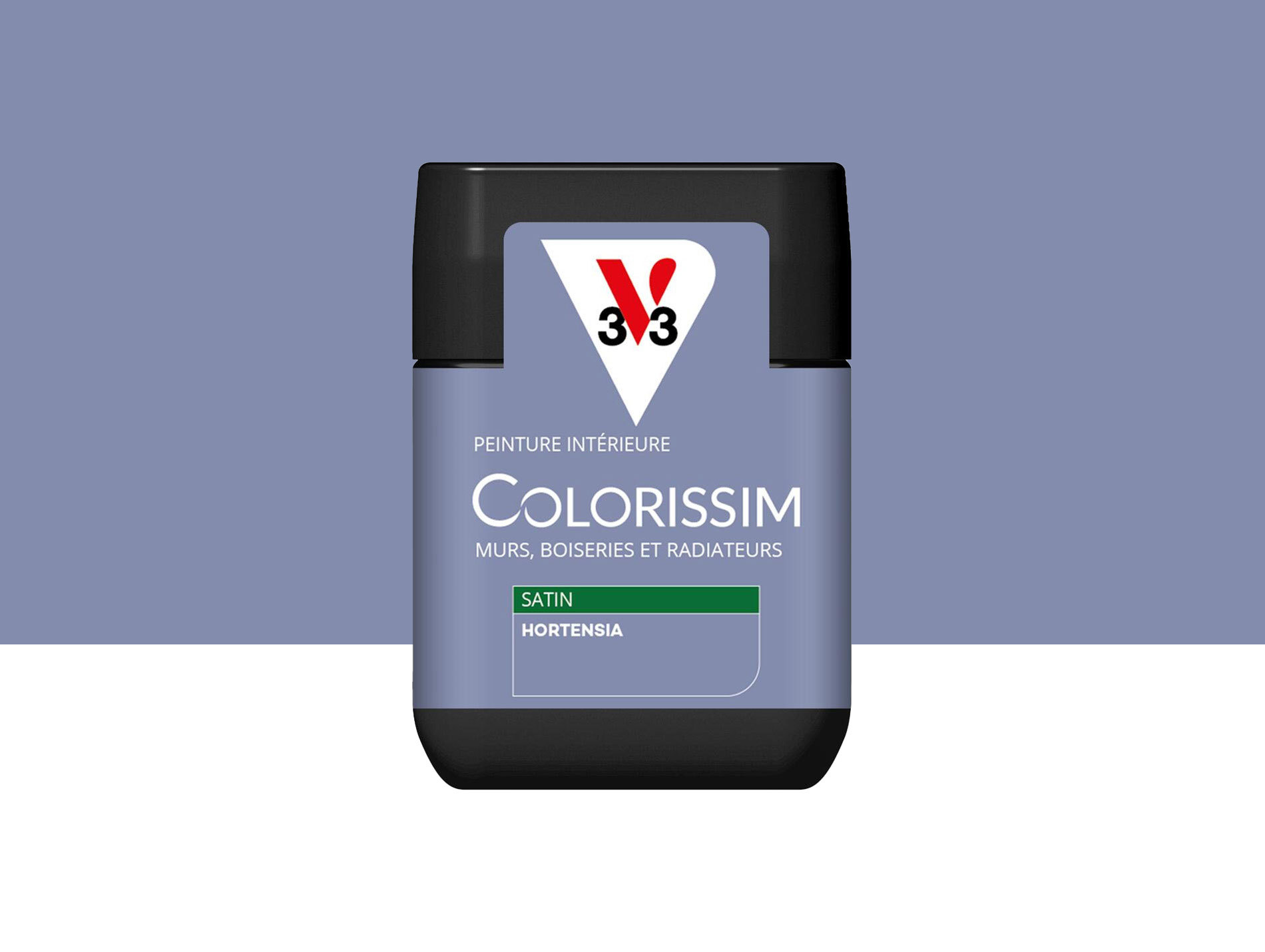Peinture de décoration Colorissim V33 Hortensia satiné 75ml