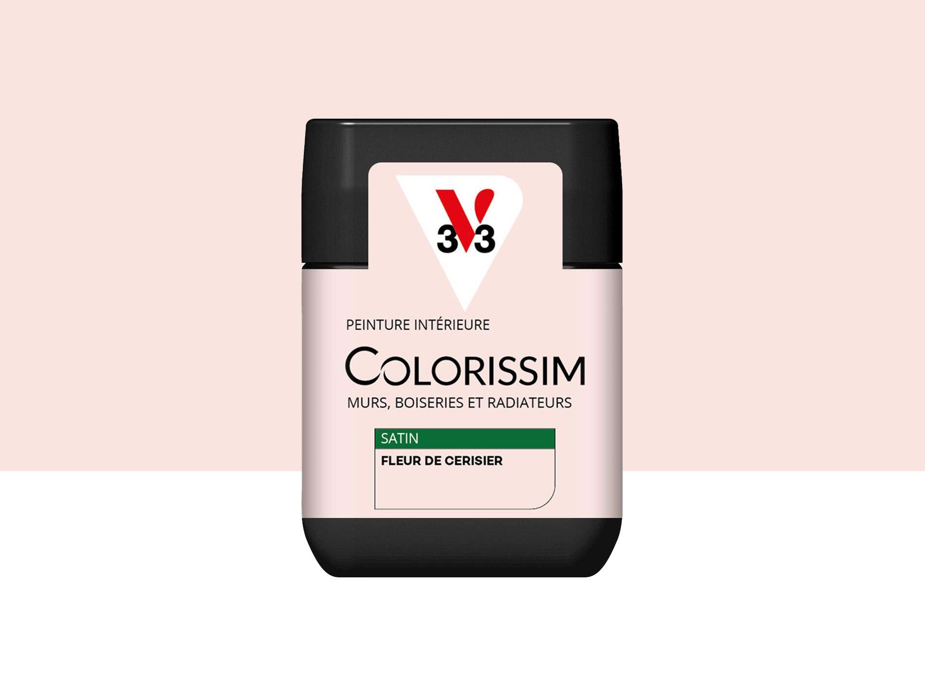 Peinture de décoration Colorissim V33 Fleur cerisier satiné 75ml