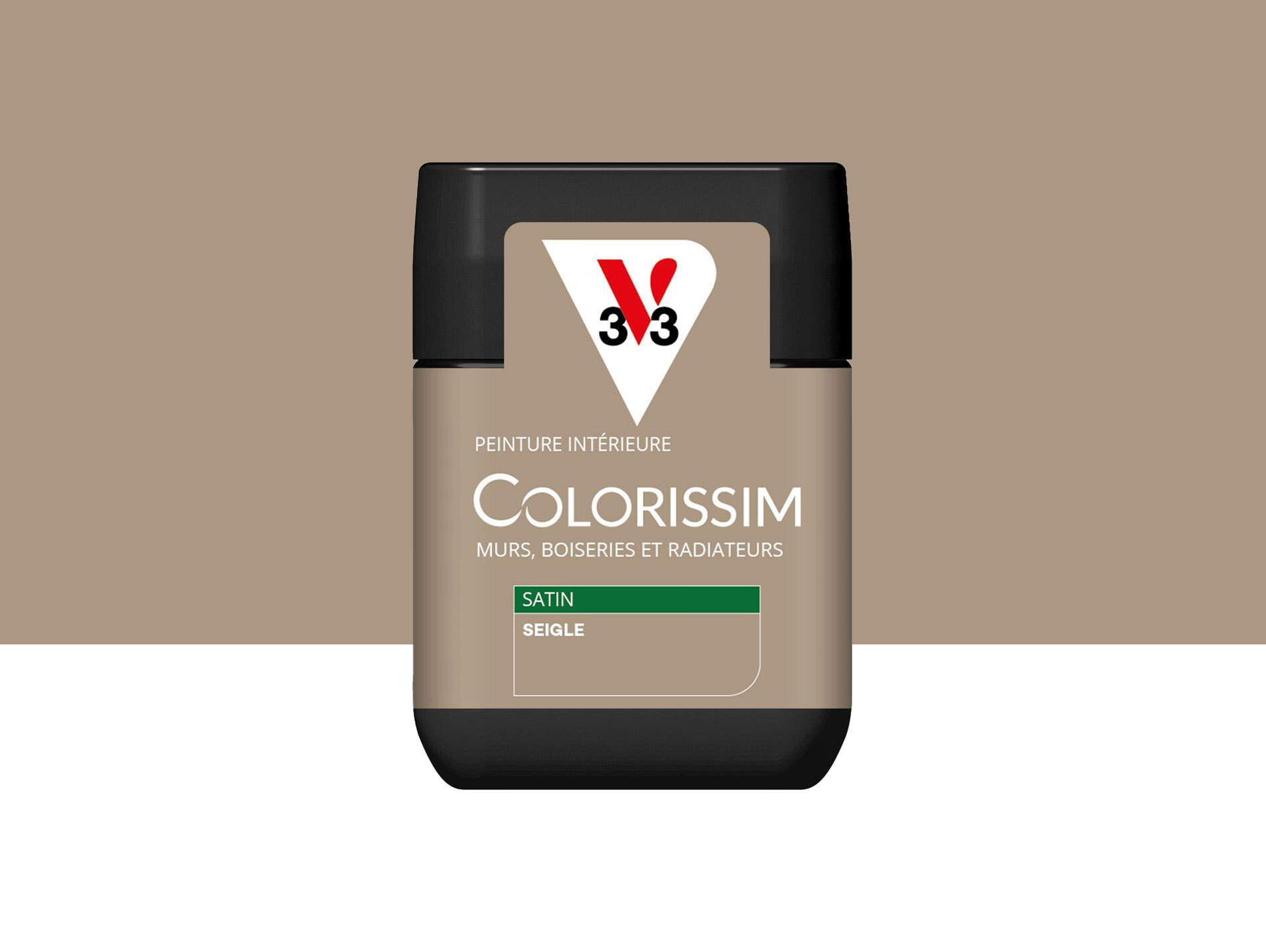 Peinture de décoration Colorissim V33 Seigle satiné 75ml