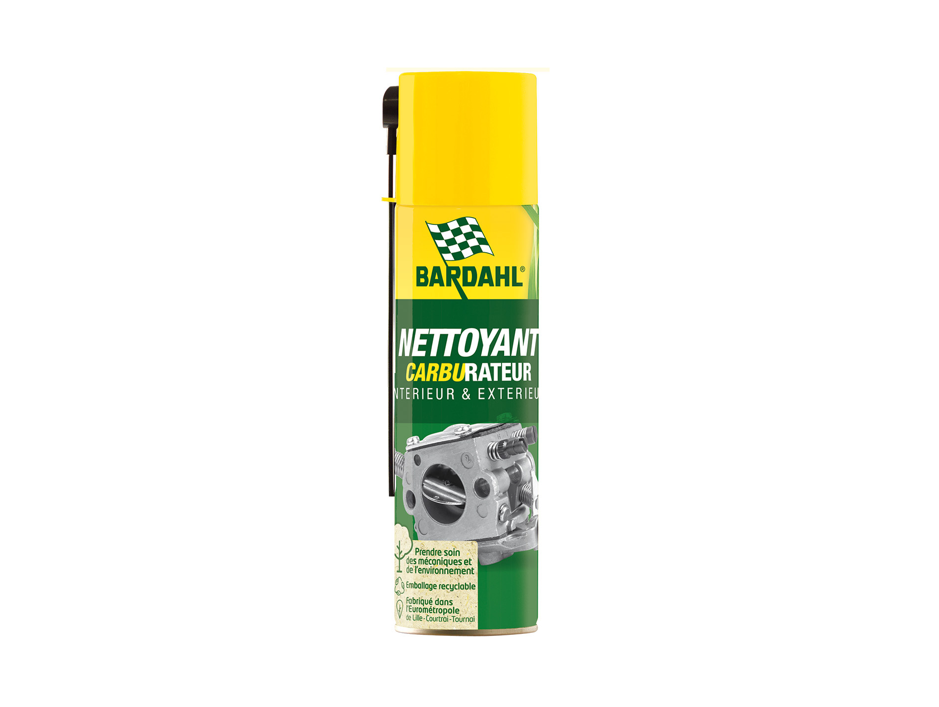 Nettoyant carburateur BARDAHL intérieur et extérieur 250ml