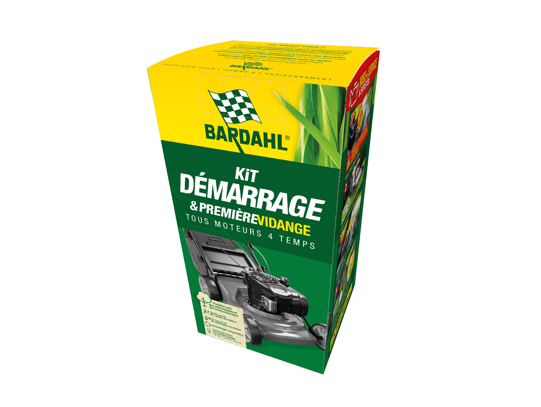 Kit de démarrage et 1er vidanger BARDAHL tous moteurs 4 temps