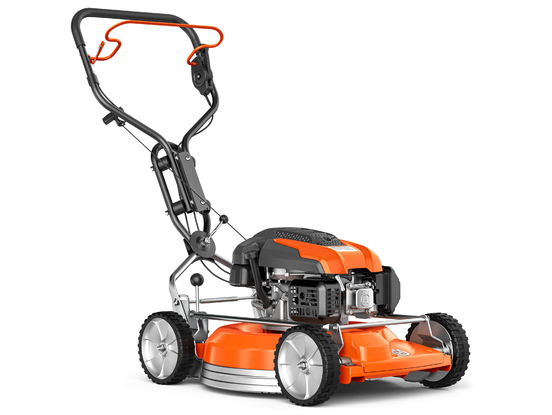 Tondeuse tractée thermique HUSQVARNA LB553SQE l.53cm 166cm³