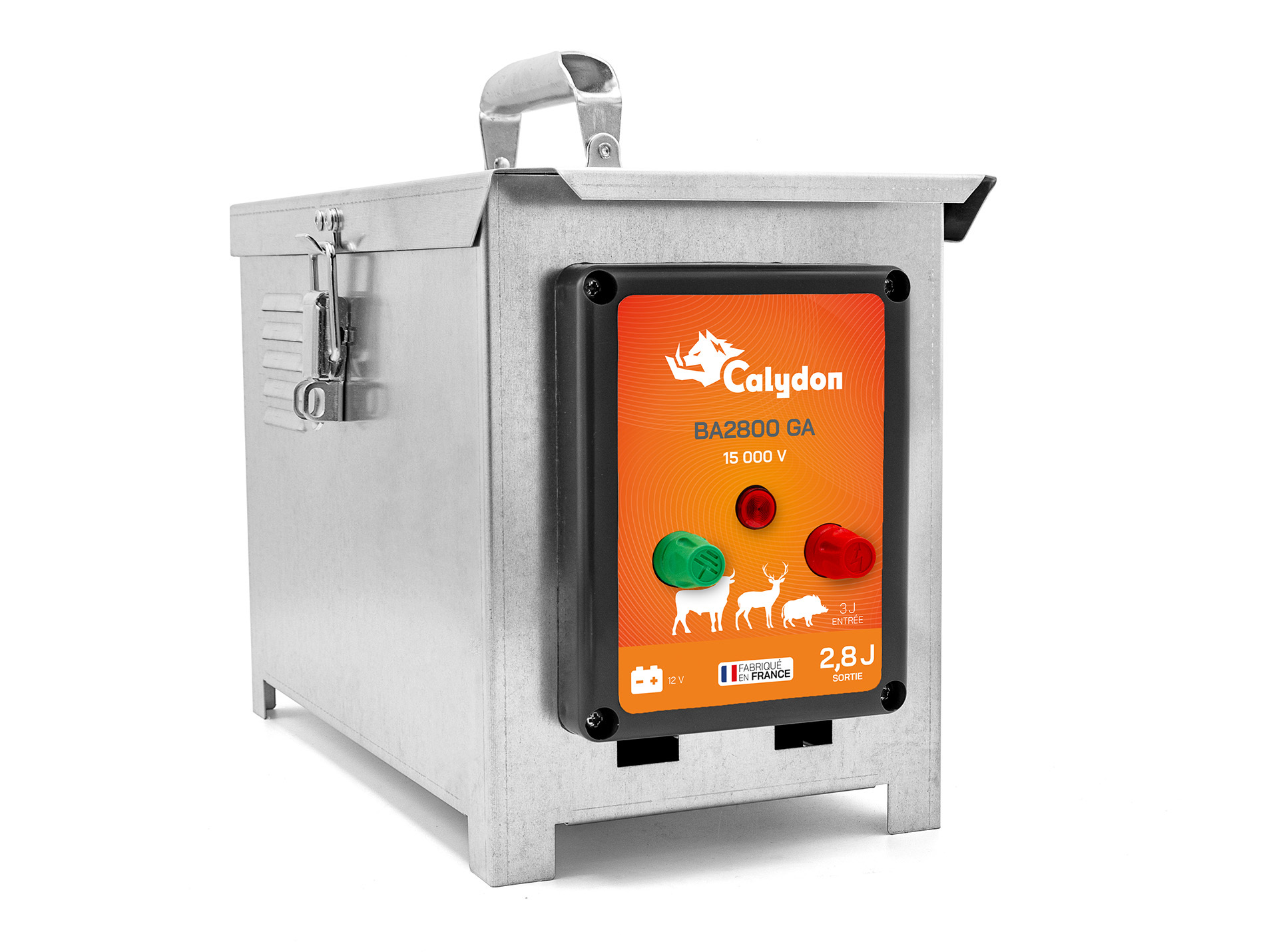 Electrificateur sur batterie CALYDON 15000V 2,8J