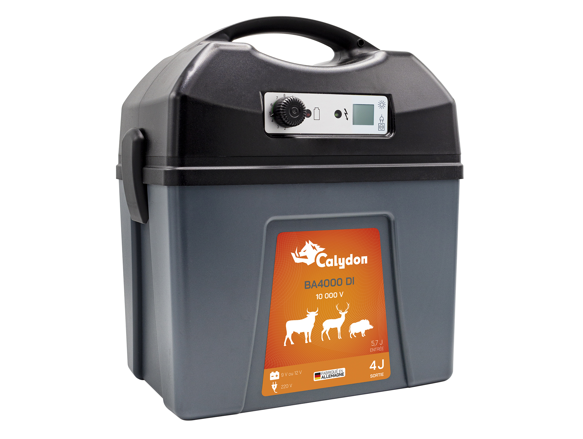 Electrificateur sur batterie ou pile CALYDON 10000V 4J