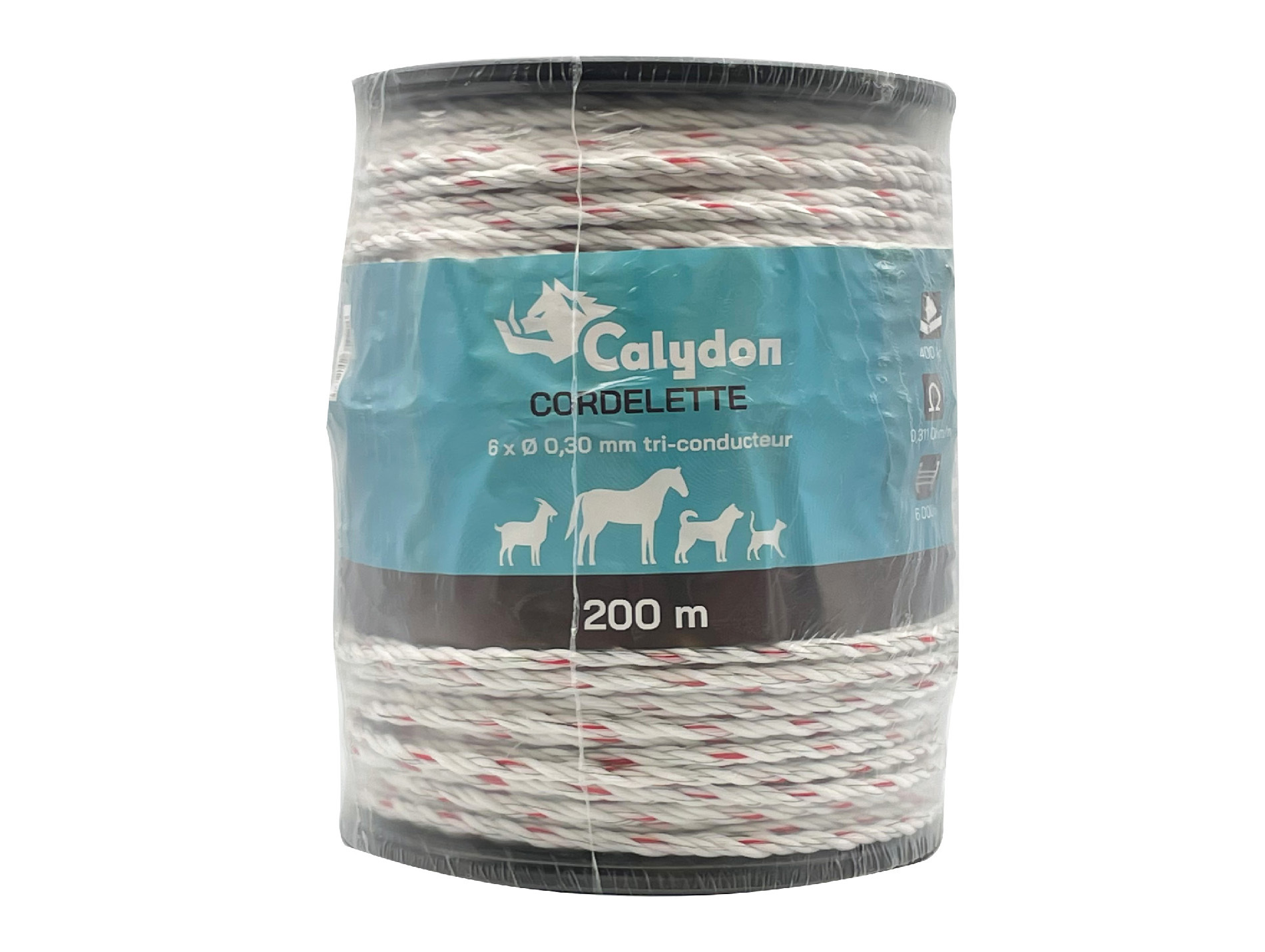 Cordelette CALYDON 6xØ0,30mm triconducteur L.200m