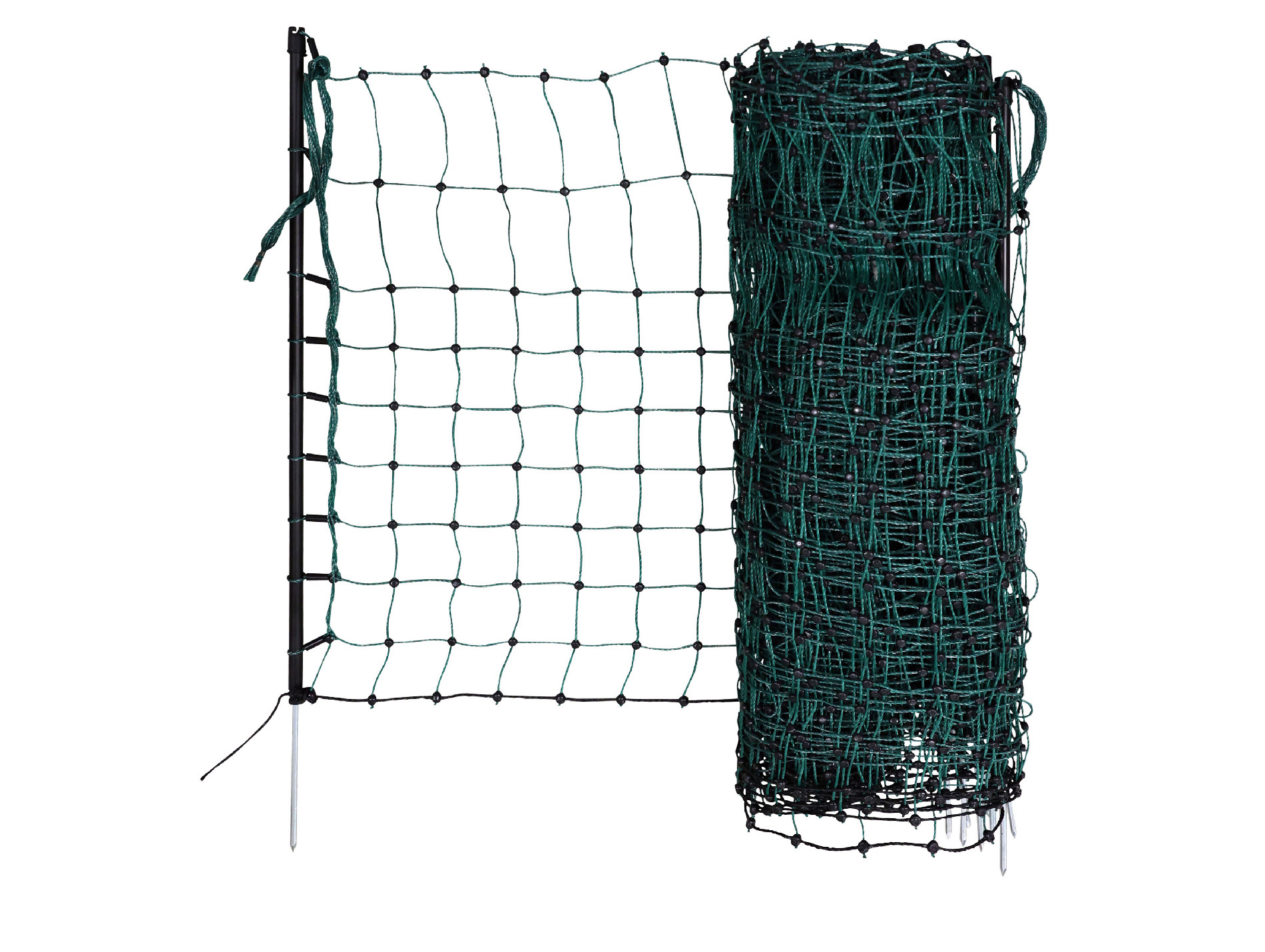 Filet pour lapin CALYDON électrifiable H.65cm x L.50m vert