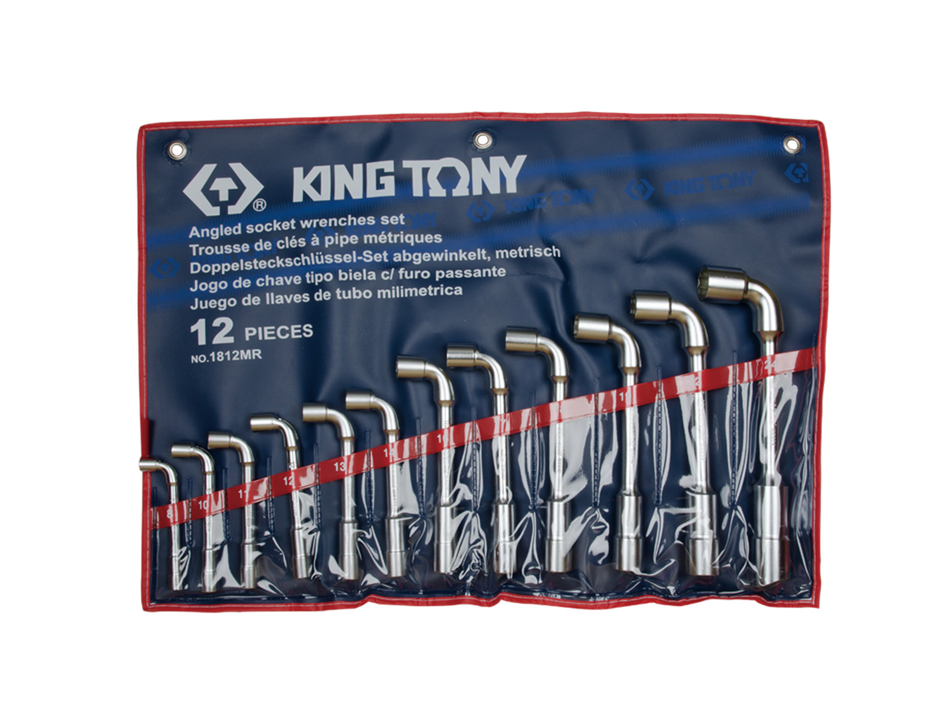 Clés à pipe KING TONY x12