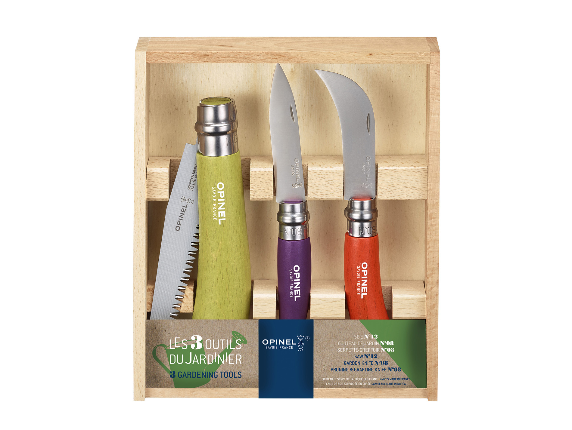Coffret 3 outils de jardinage OPINEL
