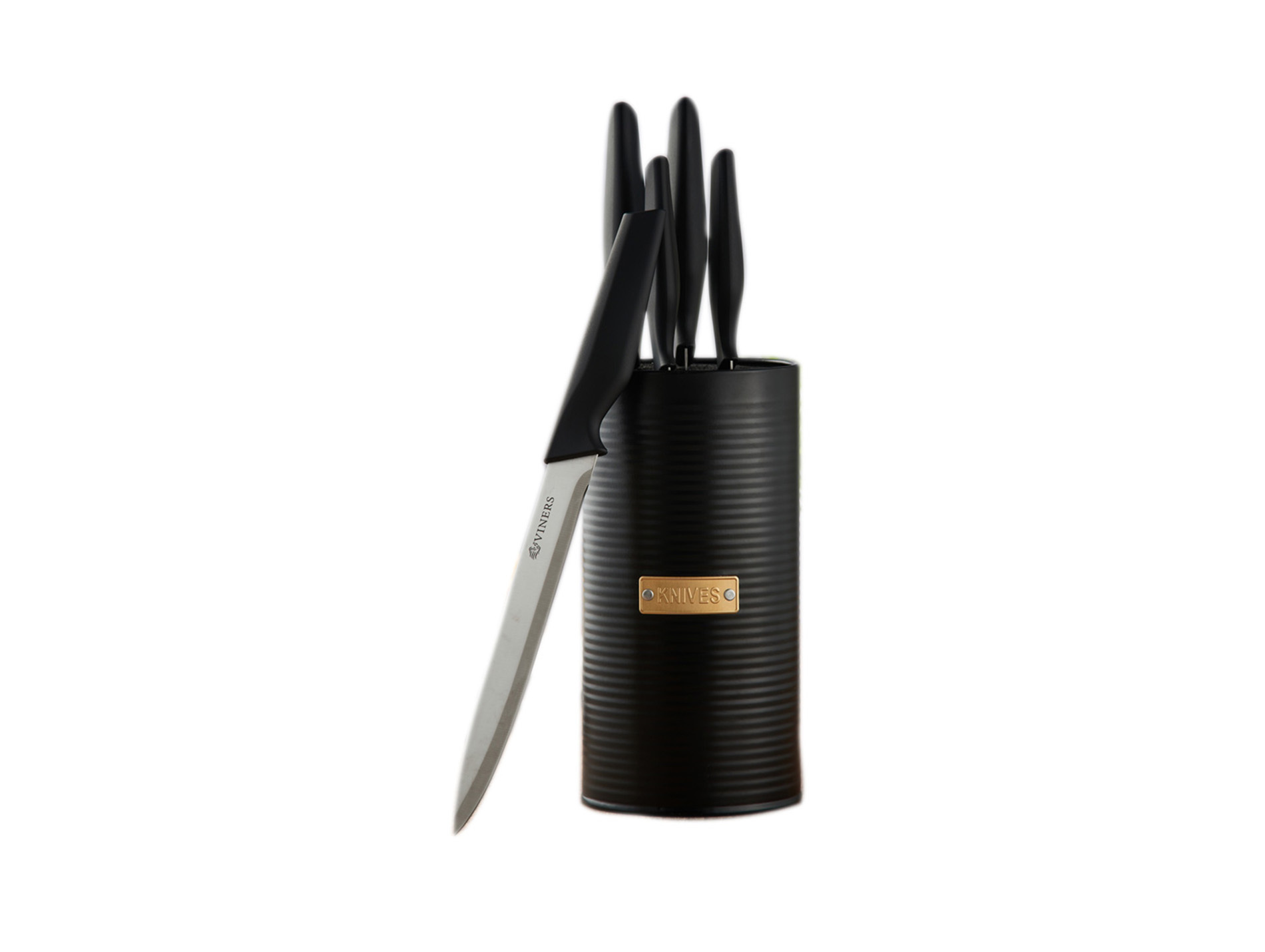 Coffret couteaux Otto 6 pièces noir