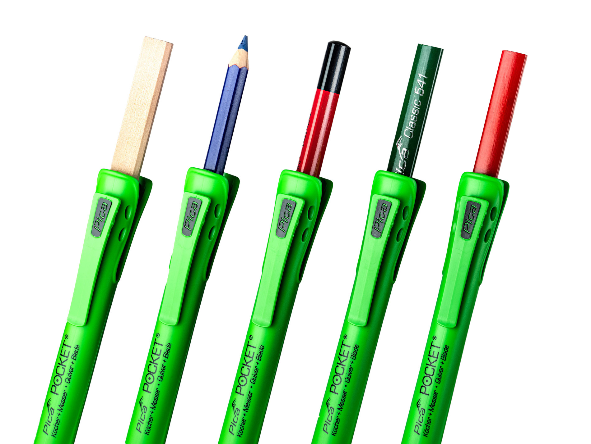 Pot à crayons robuste pocket PICA x10