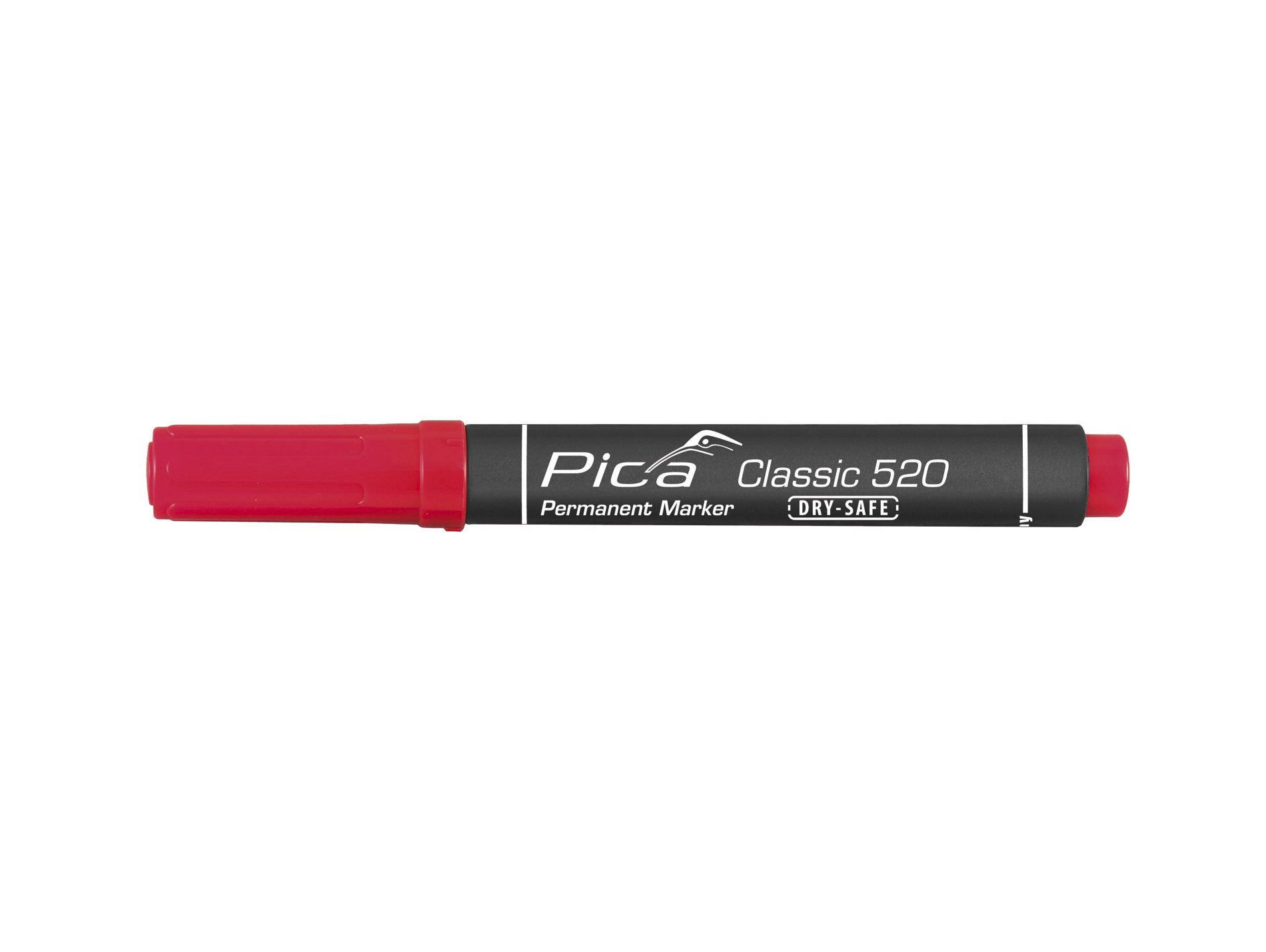 Marqueur permanent ogive PICA rouge
