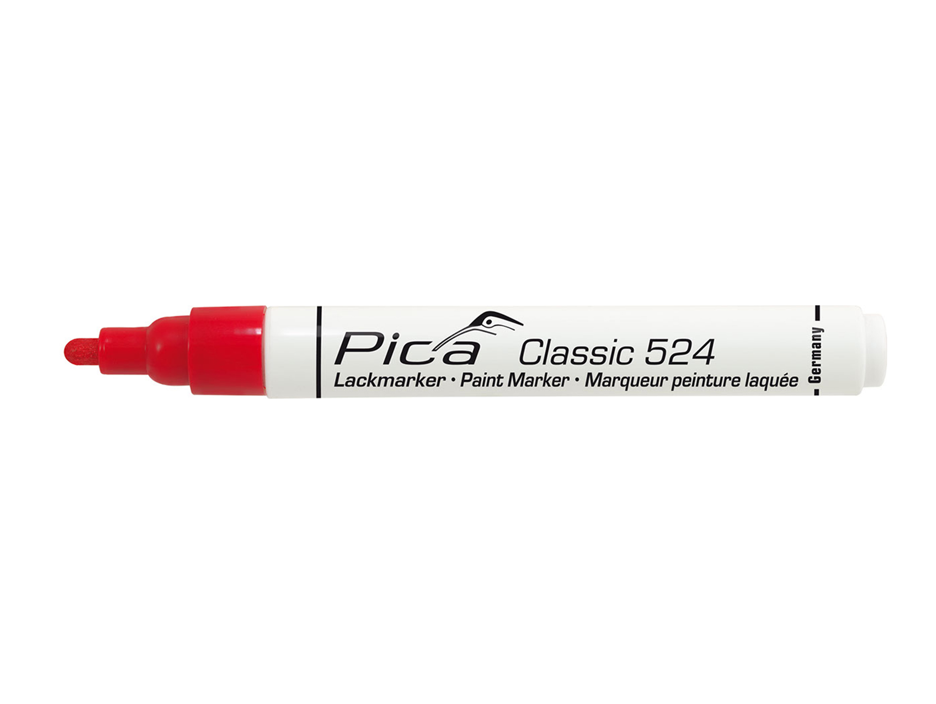 Marqueur de peinture laquée PICA rouge