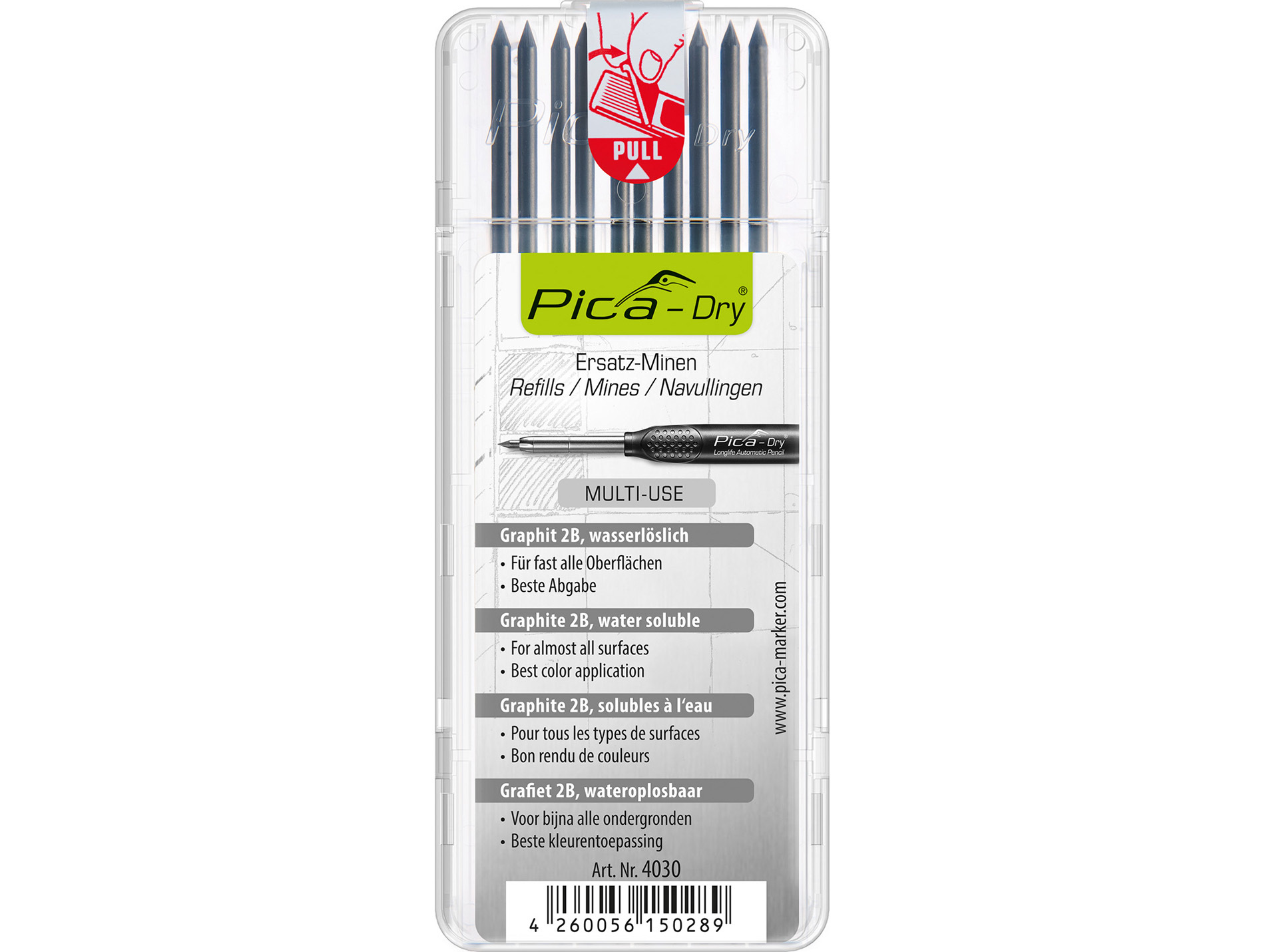 Mines Dry de rechange PICA graphite