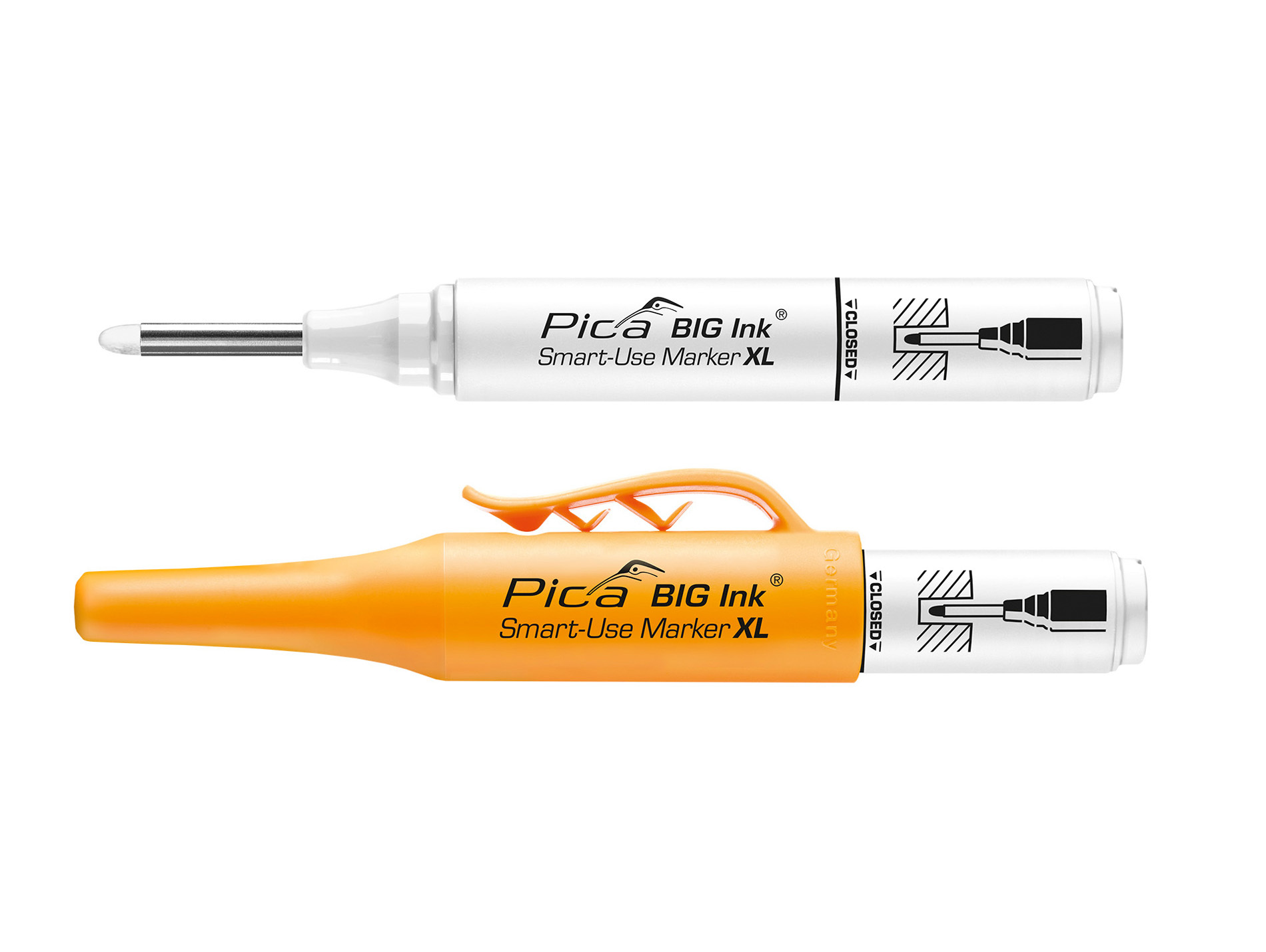 Marqueur BIG Ink blanc PICA