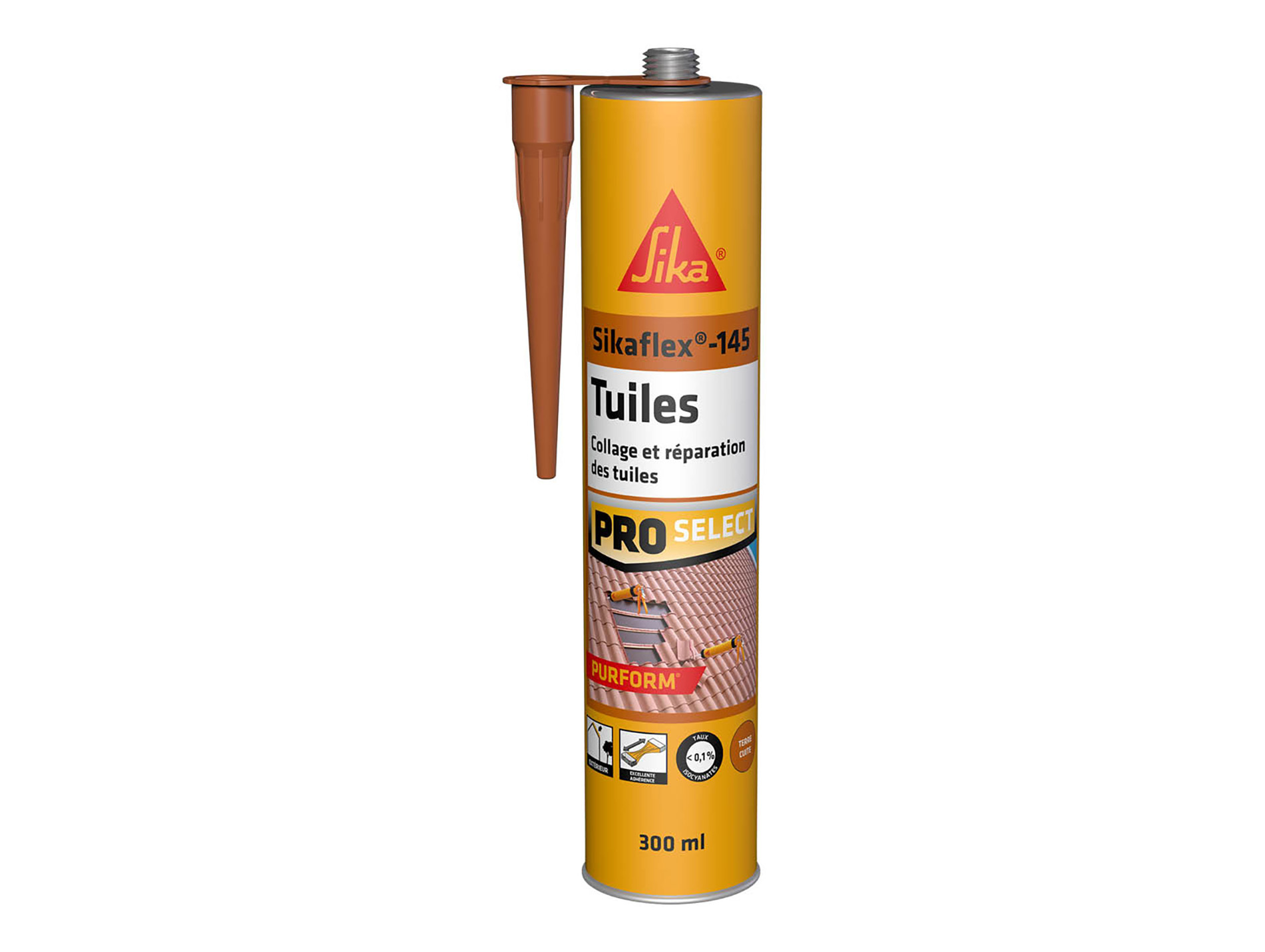 Colle de fixation spécial tuiles SIKA SikaFlex 145 300ml