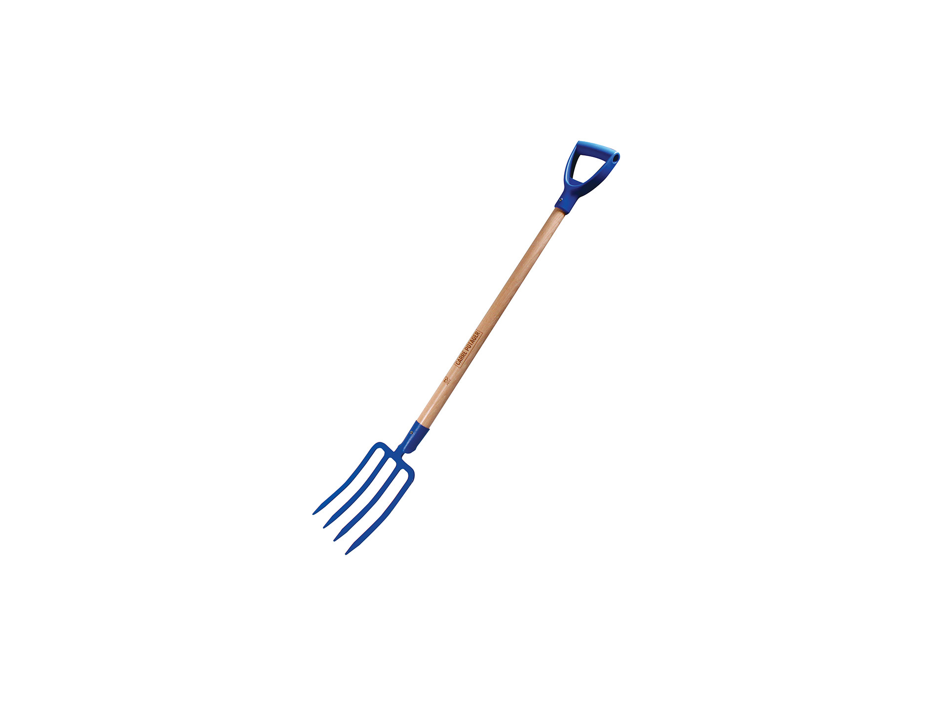 Fourche à bêcher légère REVEX manche bois avec poignée L.100cm