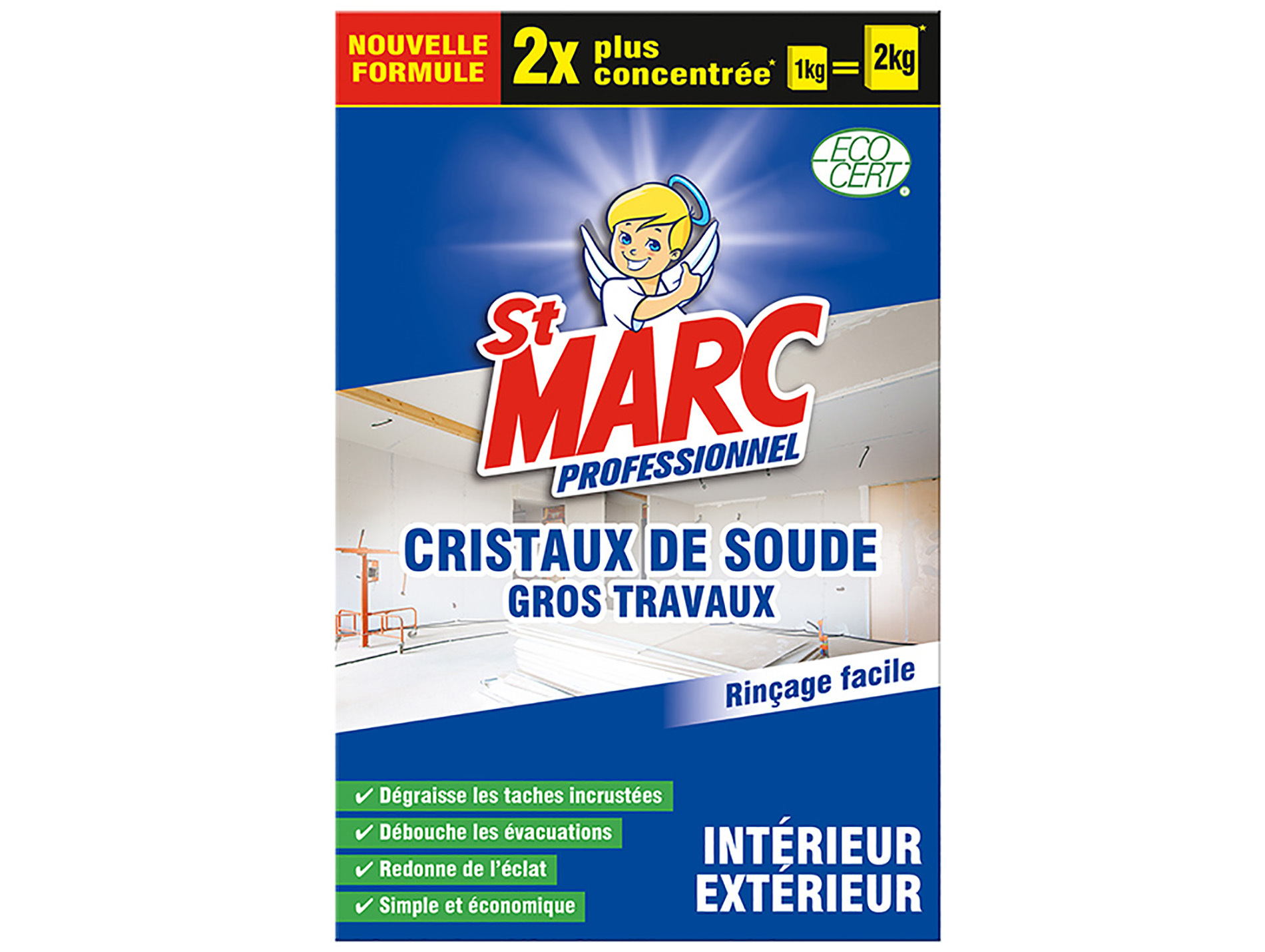Cristaux de soude pour gros travaux PROVEN 1kg