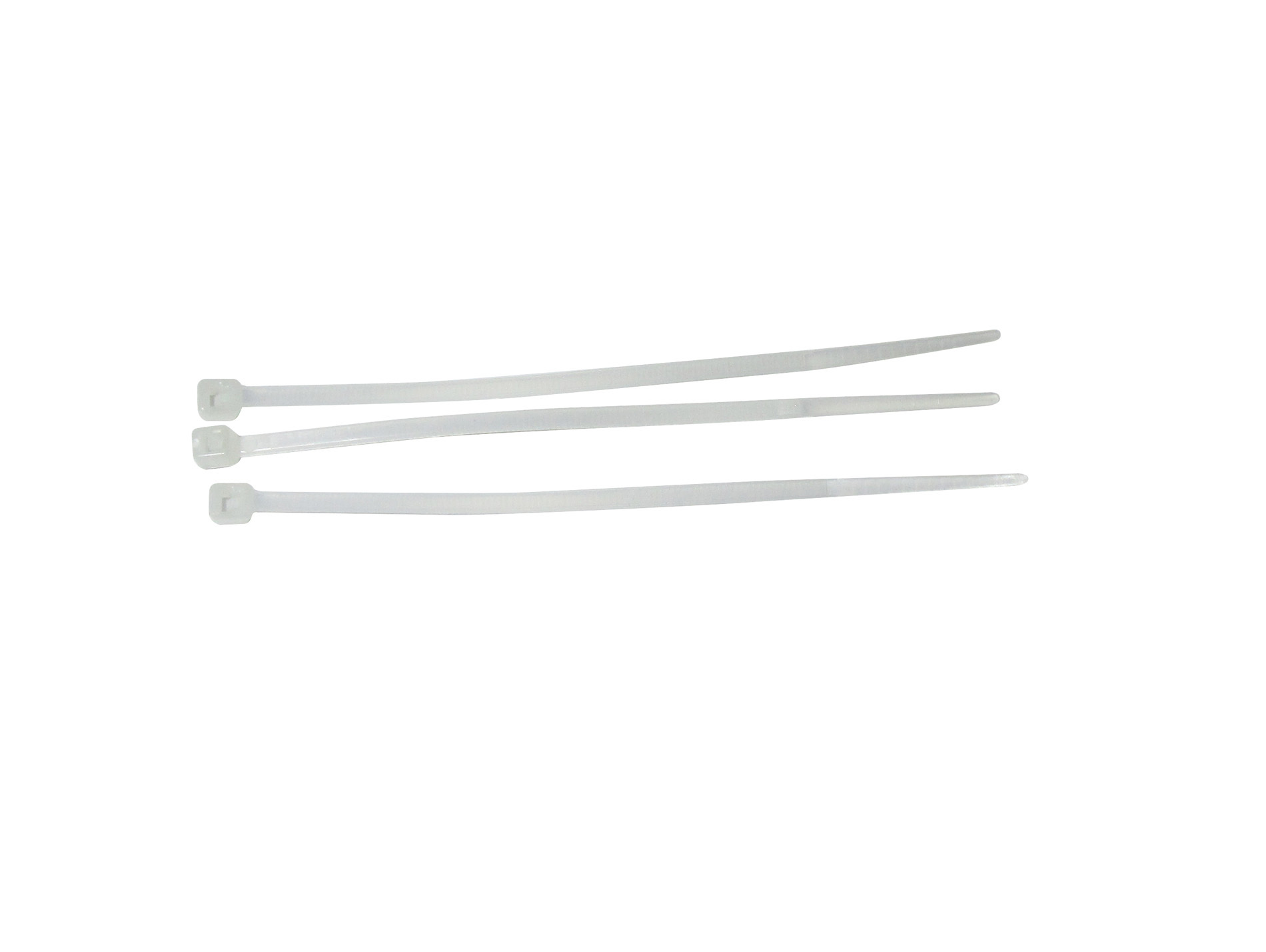 Collier attache cable 90x2,4mm blanc x100