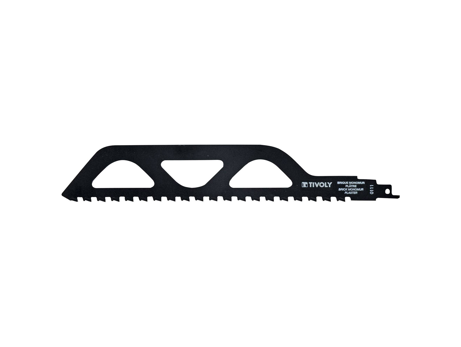 Lame de scie sabre carbure pour matériaux abrasifs 305mm