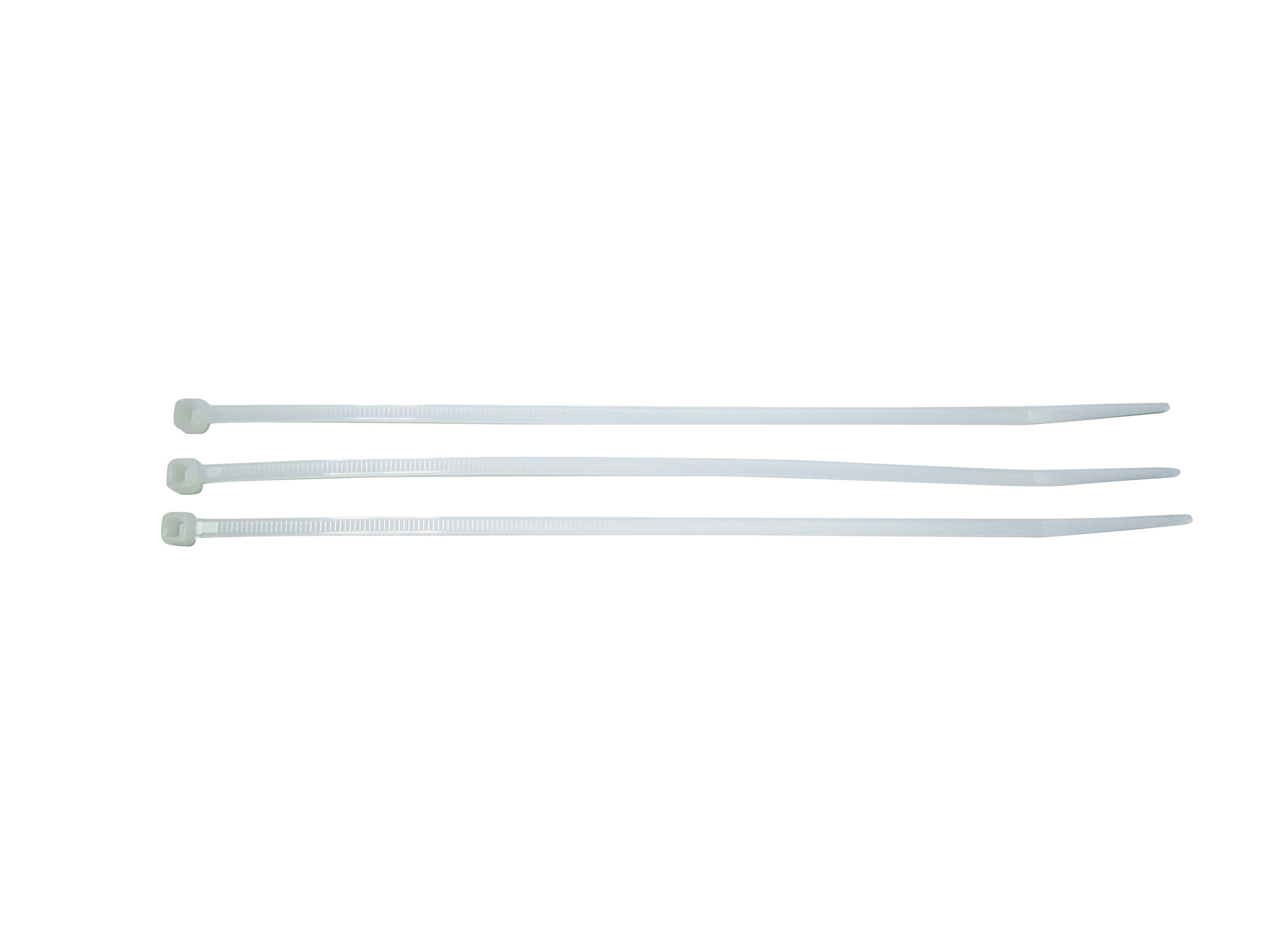 Collier attache cable 203x3,6mm blanc x50
