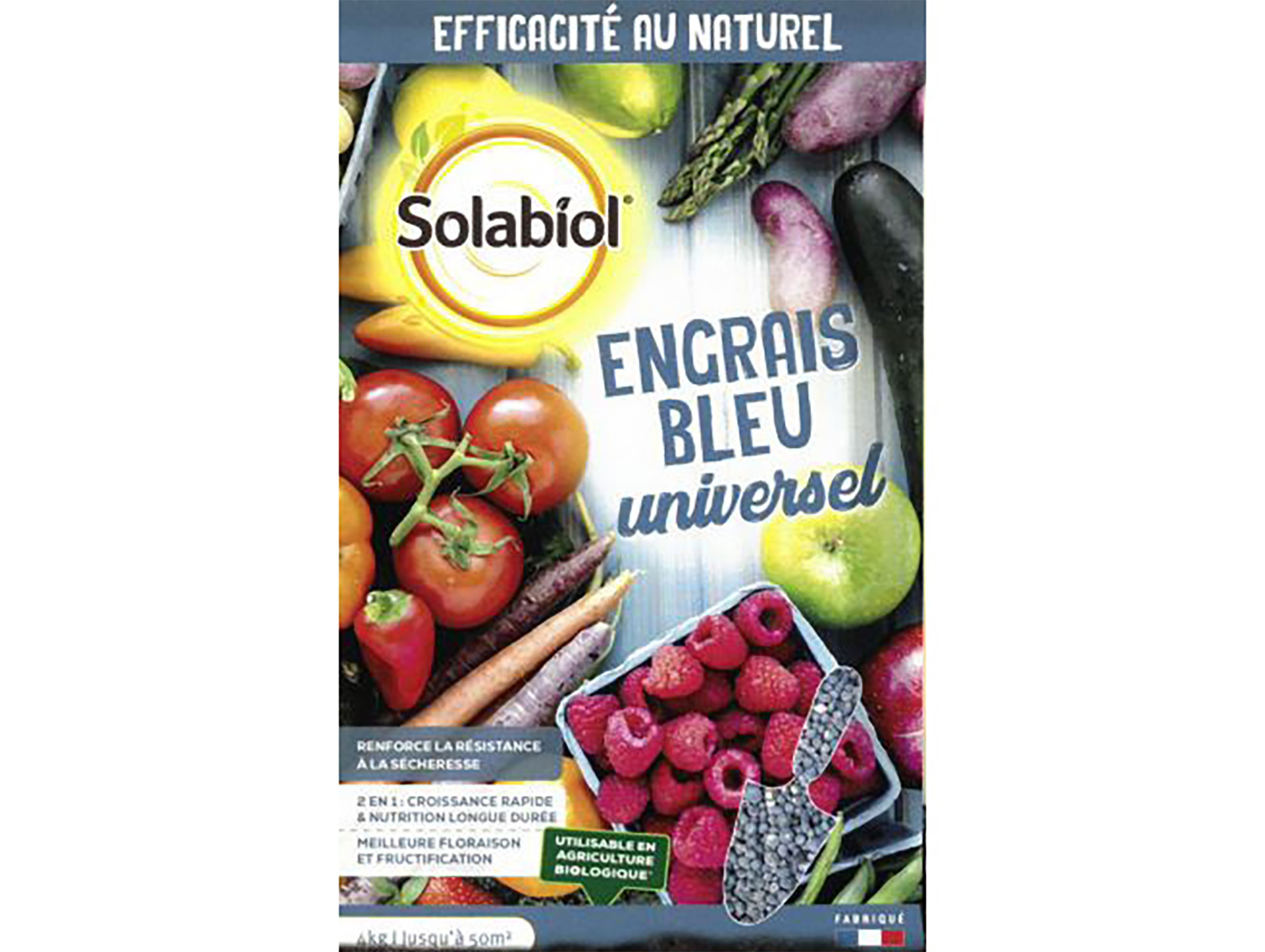 Engrais bleu SOLABIOL 4KG
