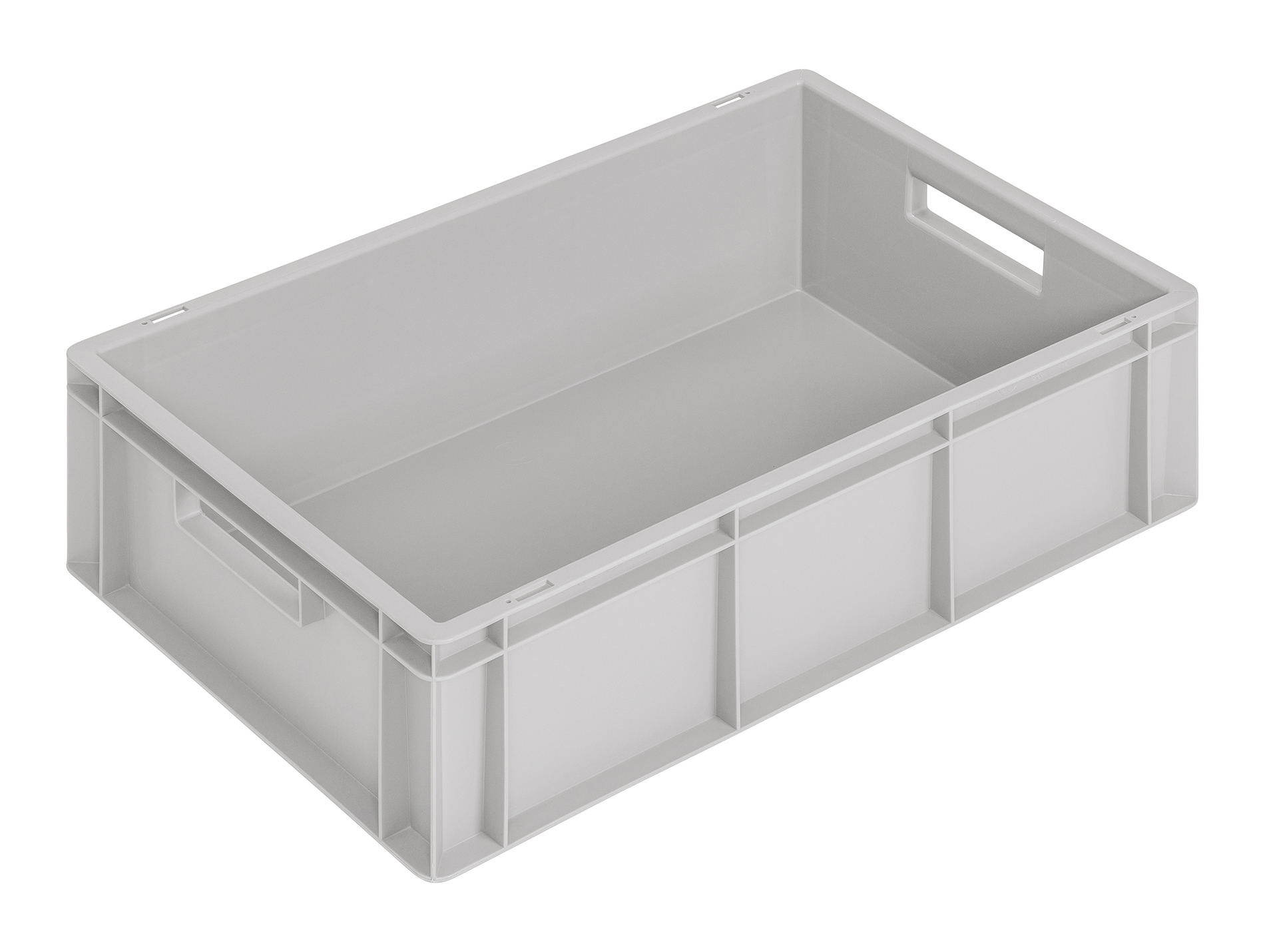 Bac de manutention alimentaire 60x40x17 gris