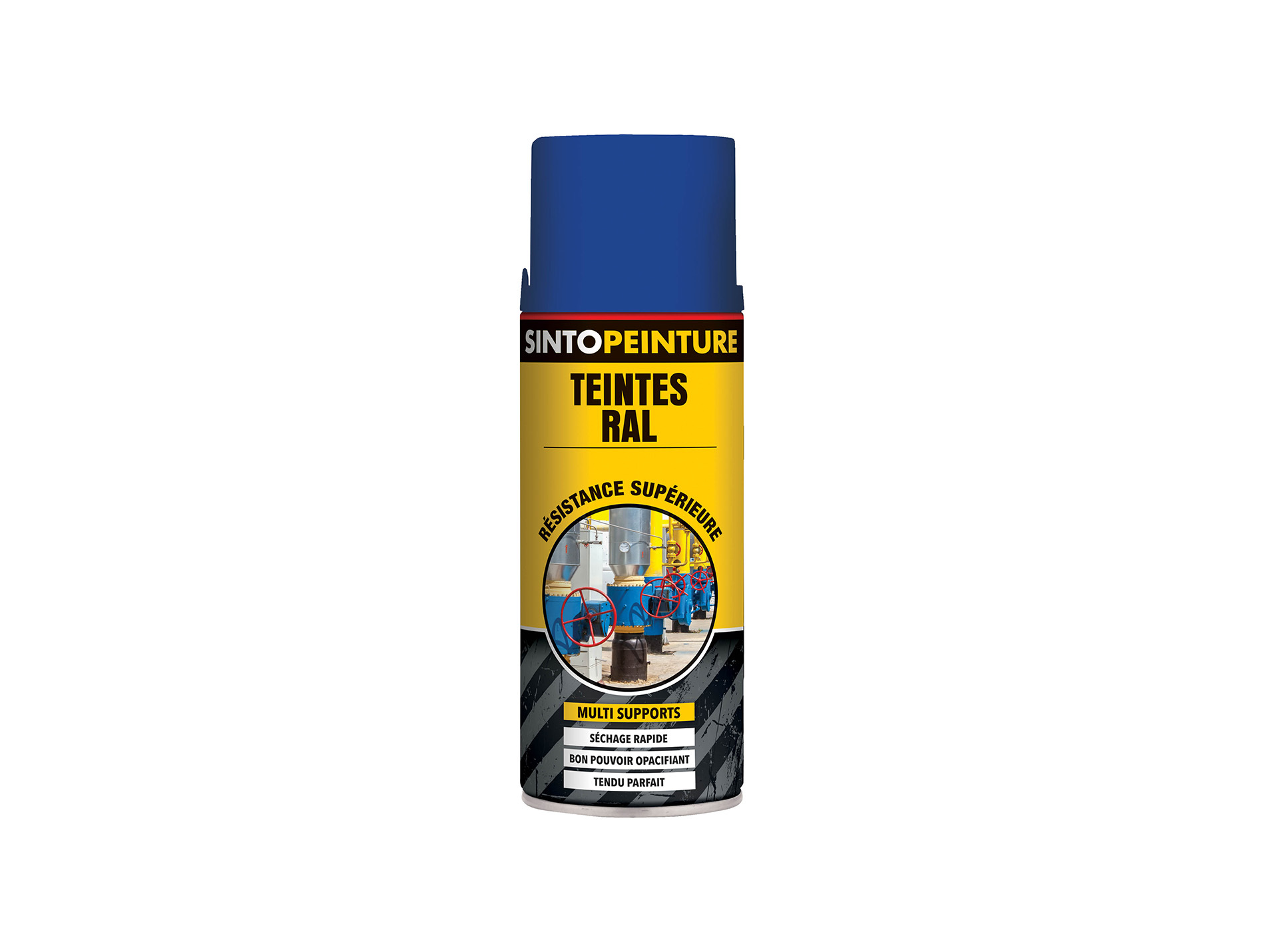 Peinture de décoration SINTO Bleu 5010 brillant 400ml