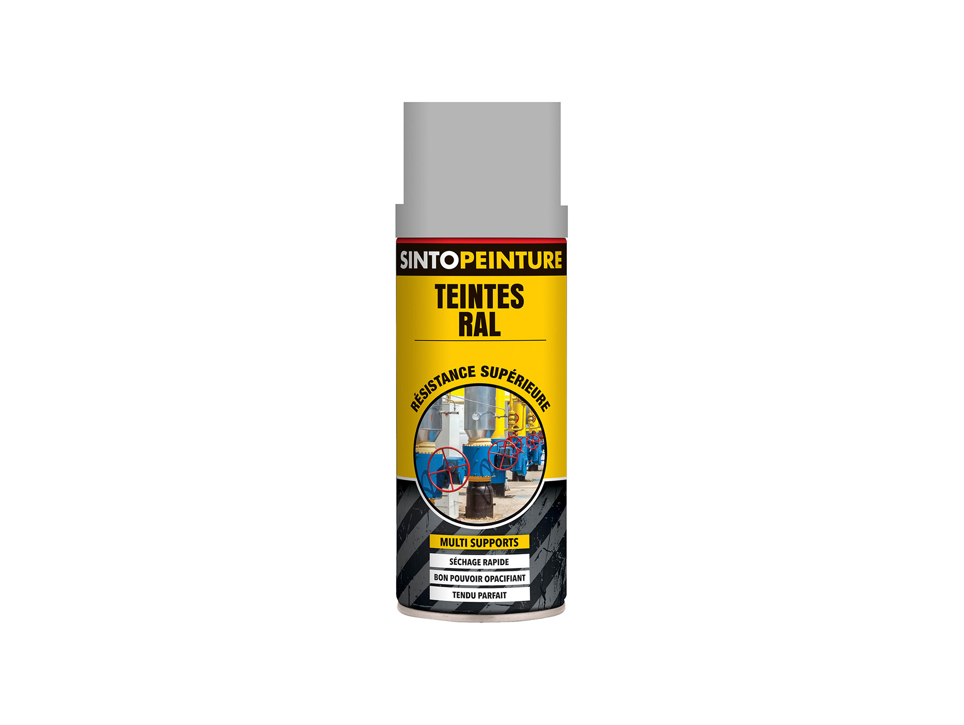 Peinture de décoration SINTO Aluminium 400ml