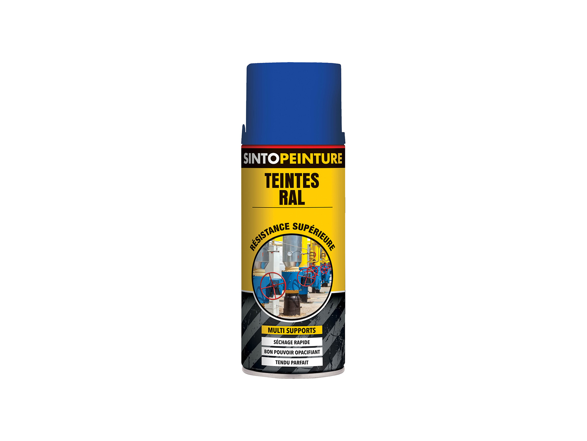 Peinture de décoration SINTO Bleu 5005 brillant 400ml