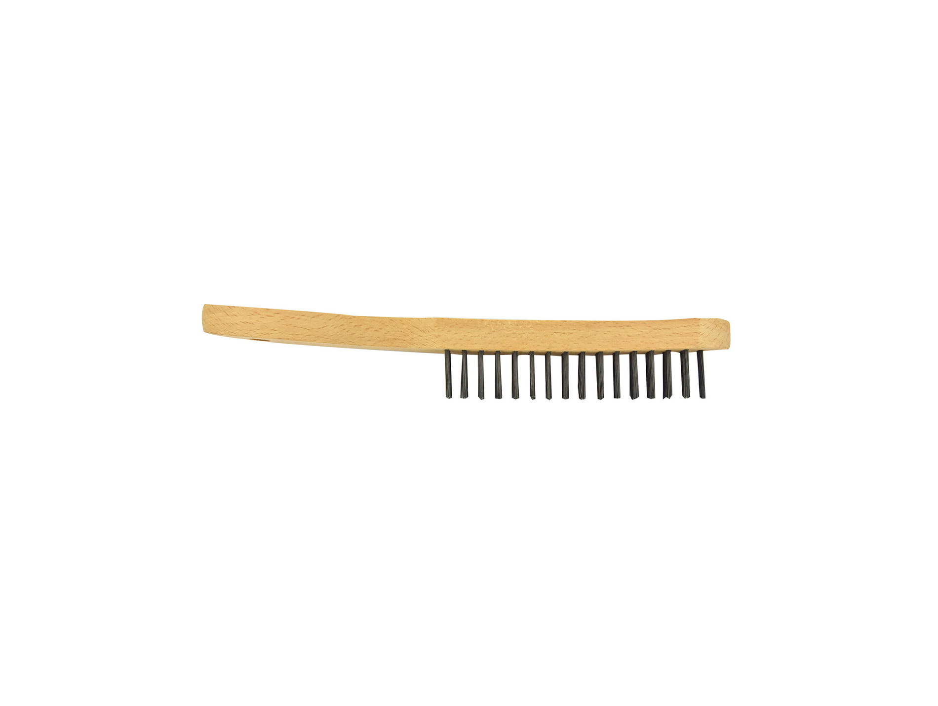 Brosse TIVOLY avec manche en bois en acier rond