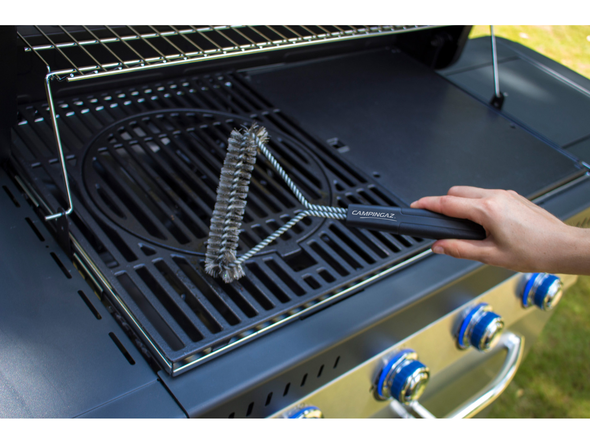 Brosse inox triangulaire