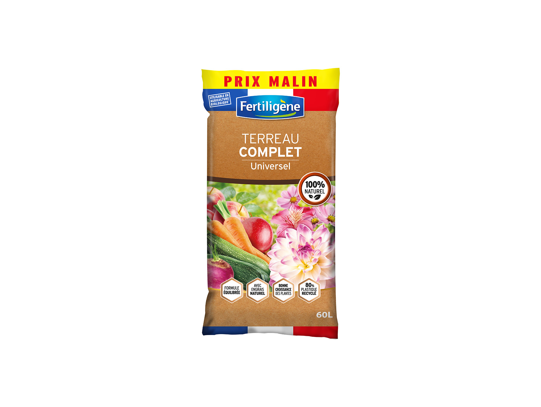 Terreau complet universel FERTILIGENE 40L