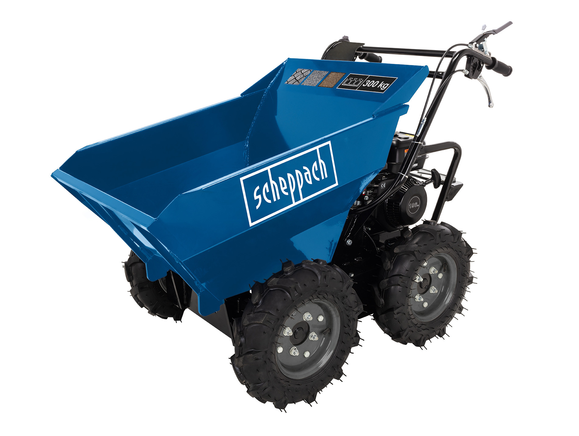 Dumper thermique SCHEPPACH DP3000 300kg 196cm³