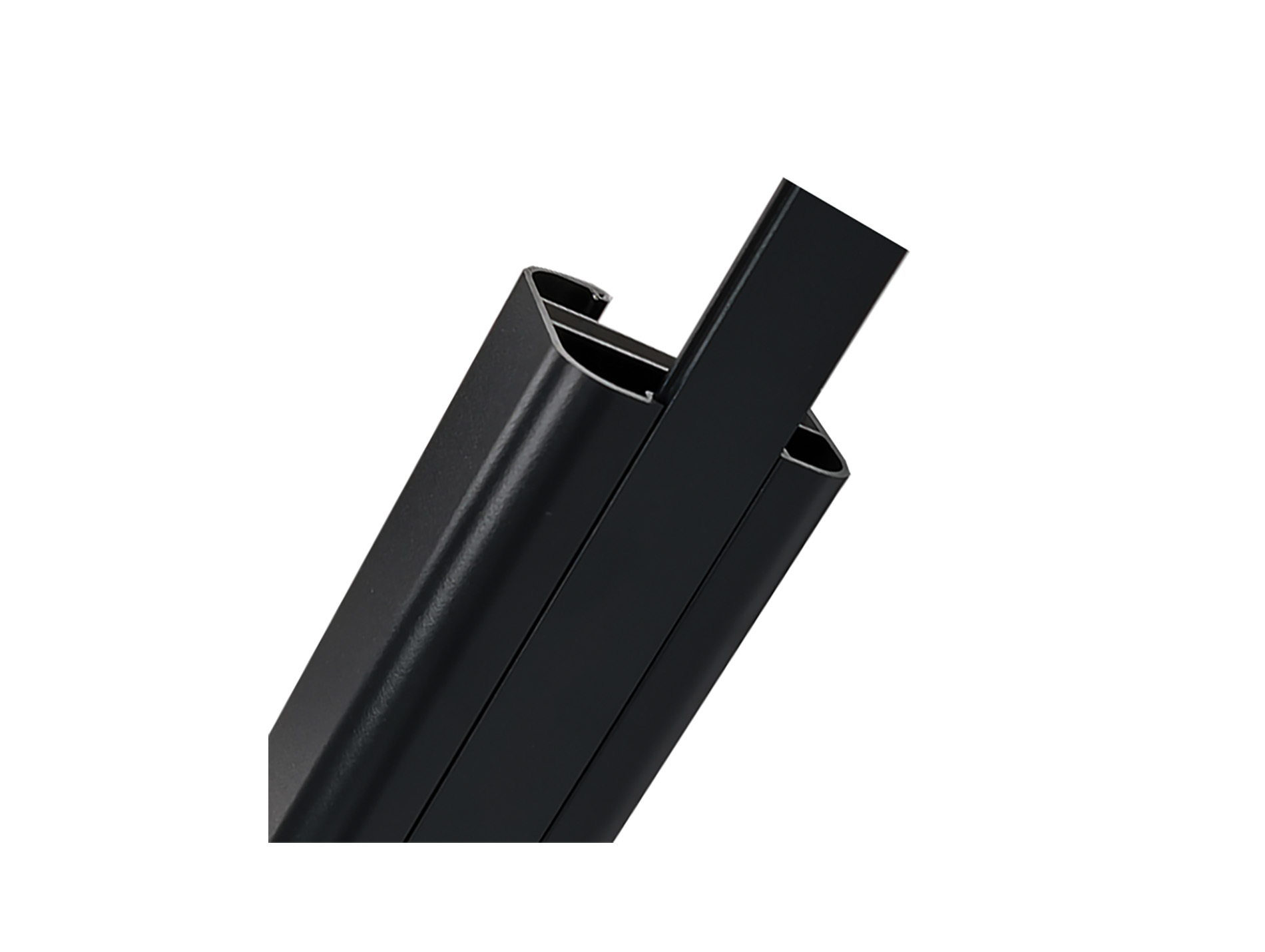 Glissière de poteau Evoluclos DEBARGE 60x75mm H.27cm gris texturé