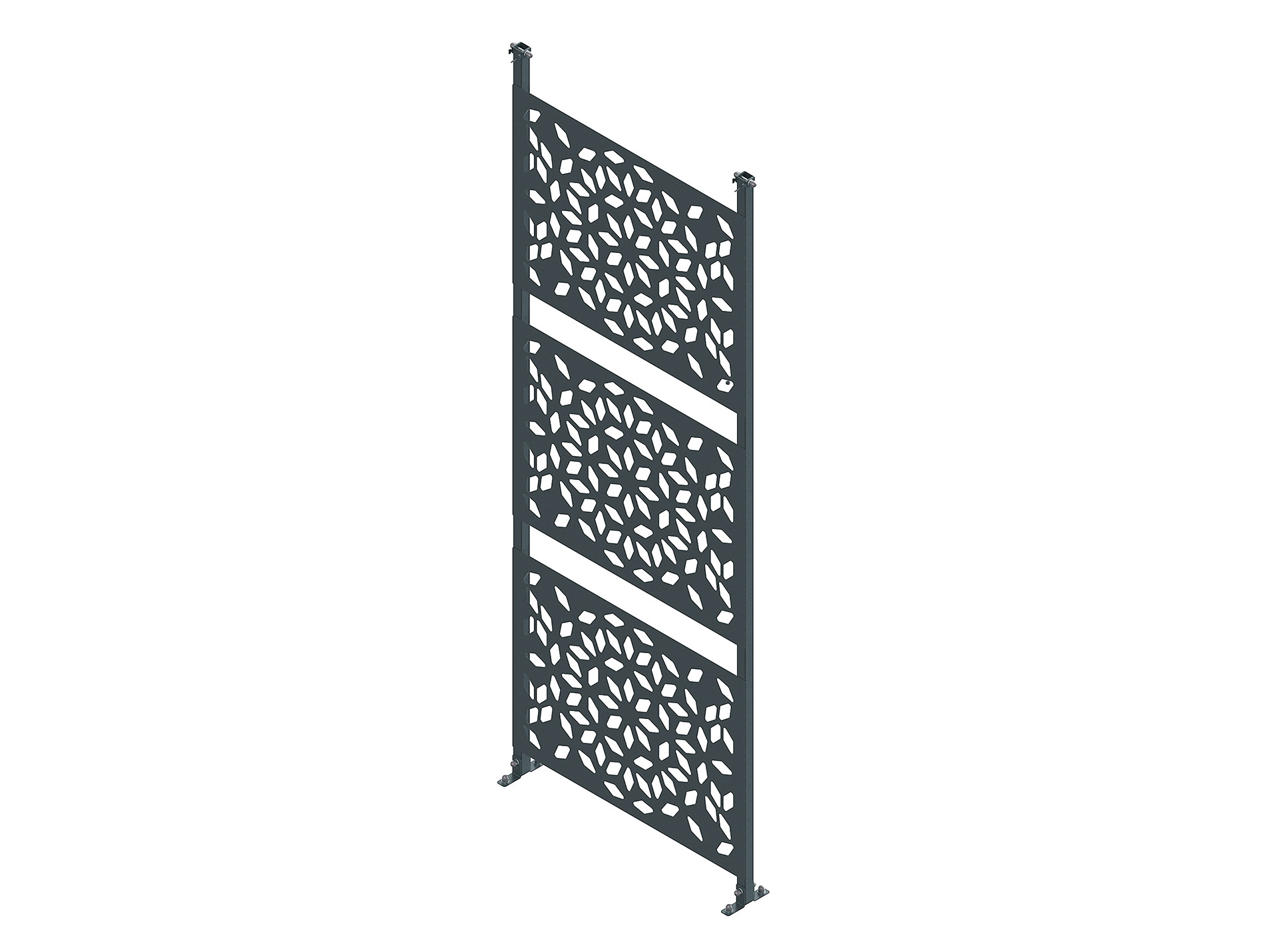 Kit 5 panneaux claustras pour carport TRIGANO