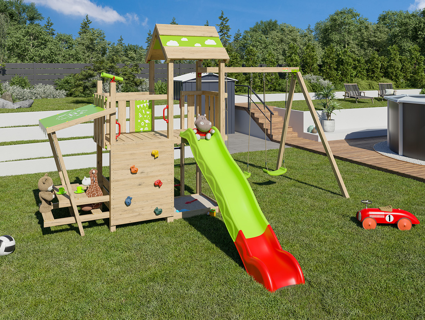 Aire de jeux TRIGANO Zesty Xpression