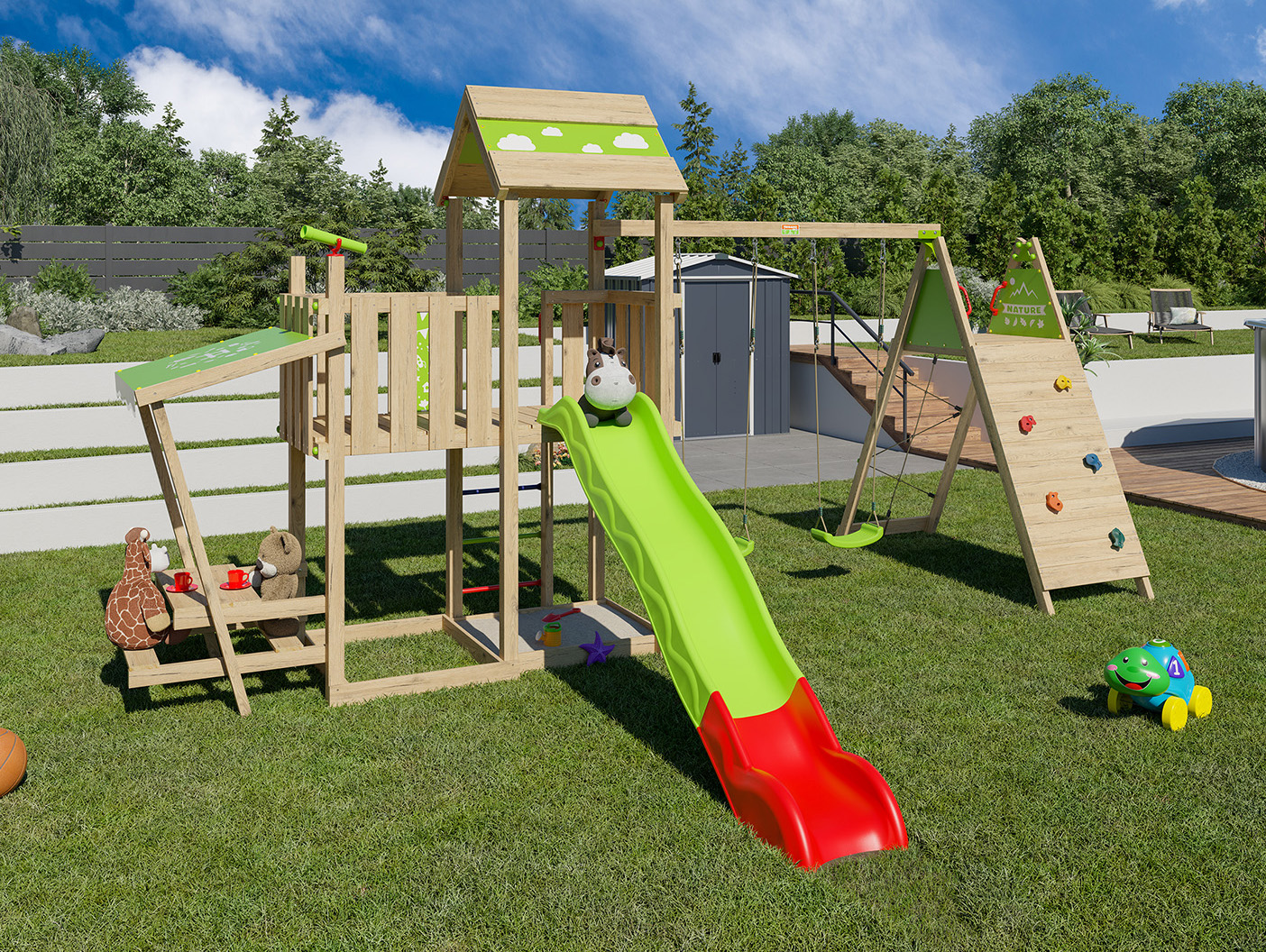 Aire de jeux TRIGANO Zesty Xpression XL