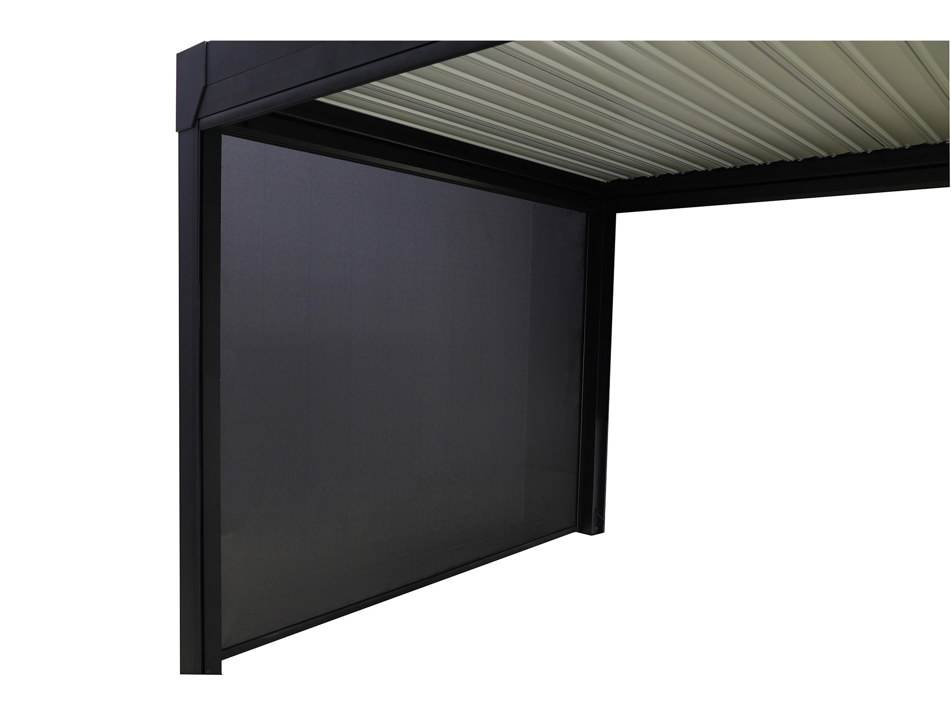 Rideau manuel pergola GREEN OUTSIDE 3m noir