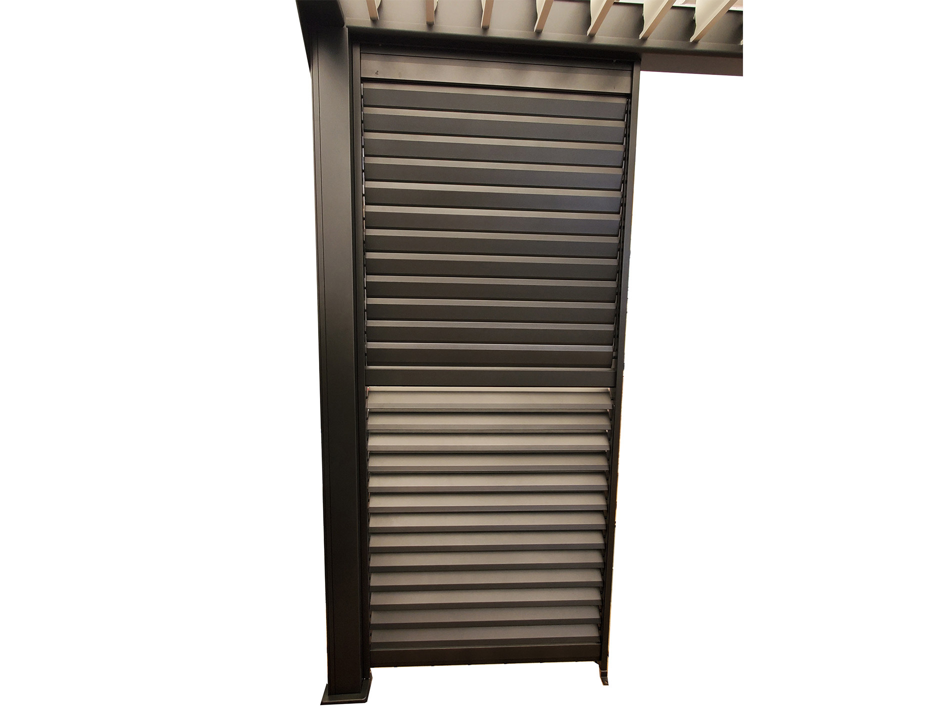 Panneau fixe pergola GREEN OUTSIDE 98cm noir