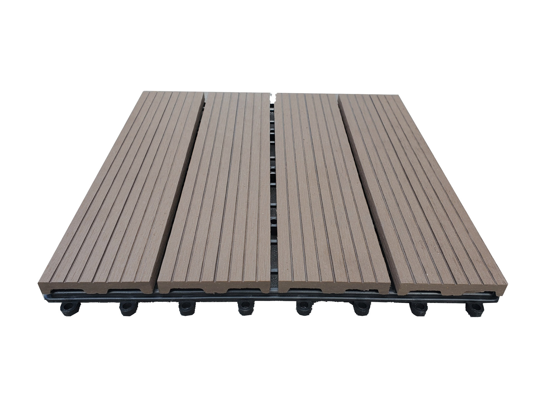 Dalle clipsable 30x30 abri GREEN OUTSIDE gris choco (x10)