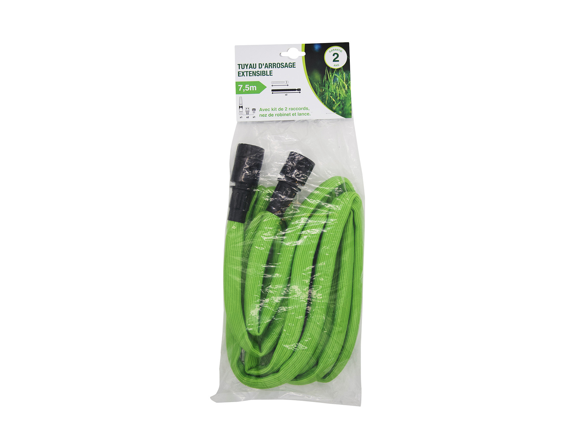 Tuyau d'arrosage extensible 7.5m
