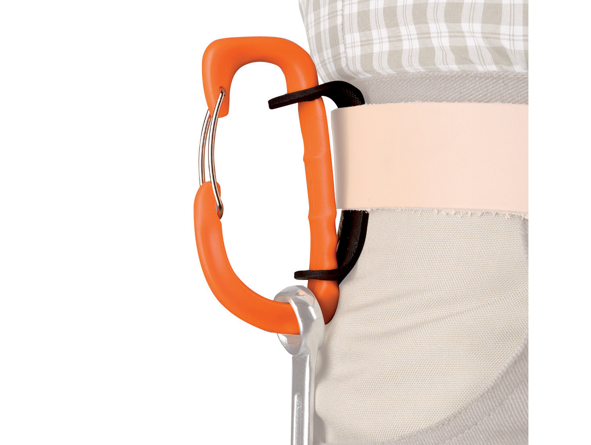 Crochet porte-objets KAPRIOL orange