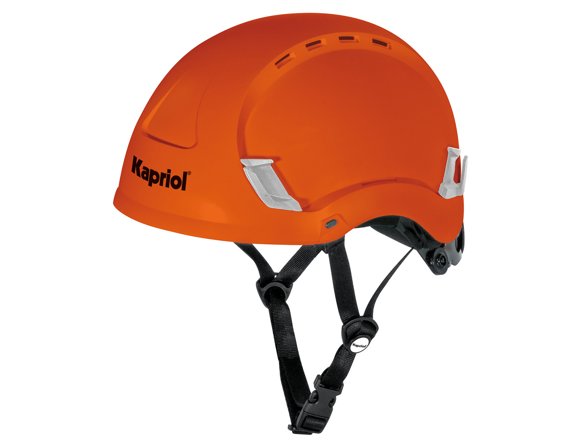 Casque de chantier KAPRIOL Airkap plus ABS orange